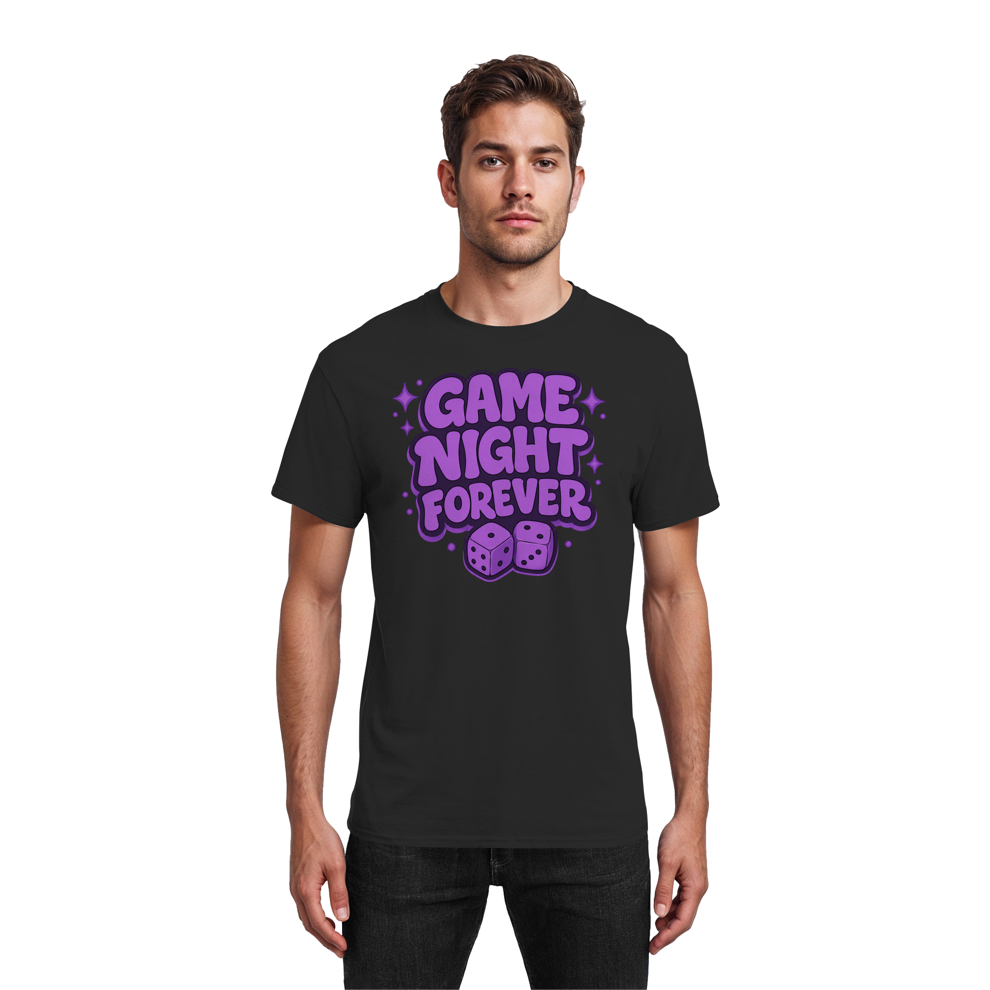 Game Night Forever! - Heavy Cotton T-Shirt