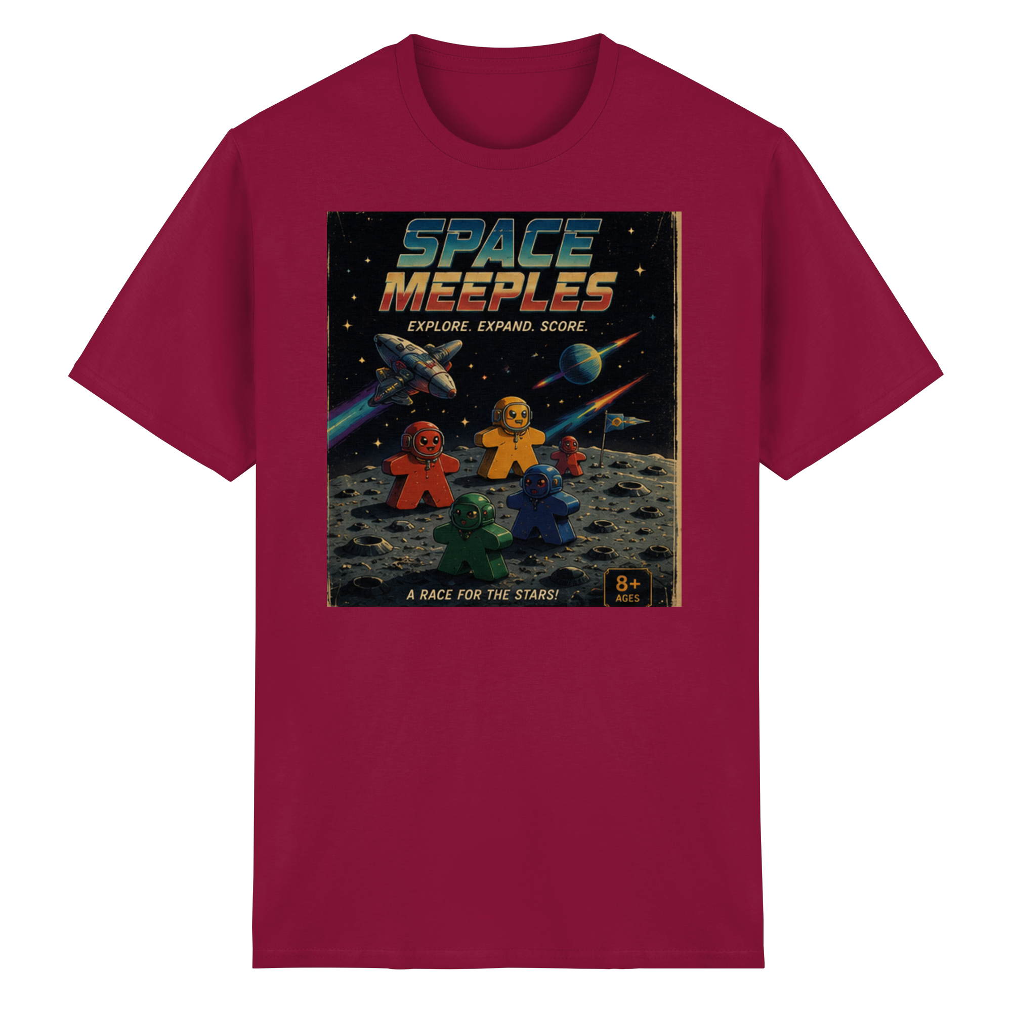 Space Maples - Heavy Cotton T-Shirt