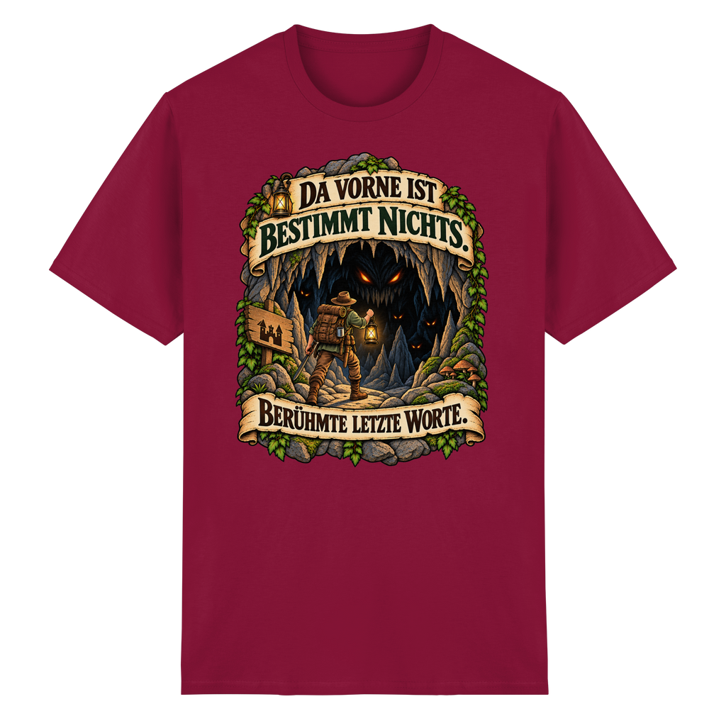 Da vorne ist bestimmt nichts - Heavy Cotton T-Shirt