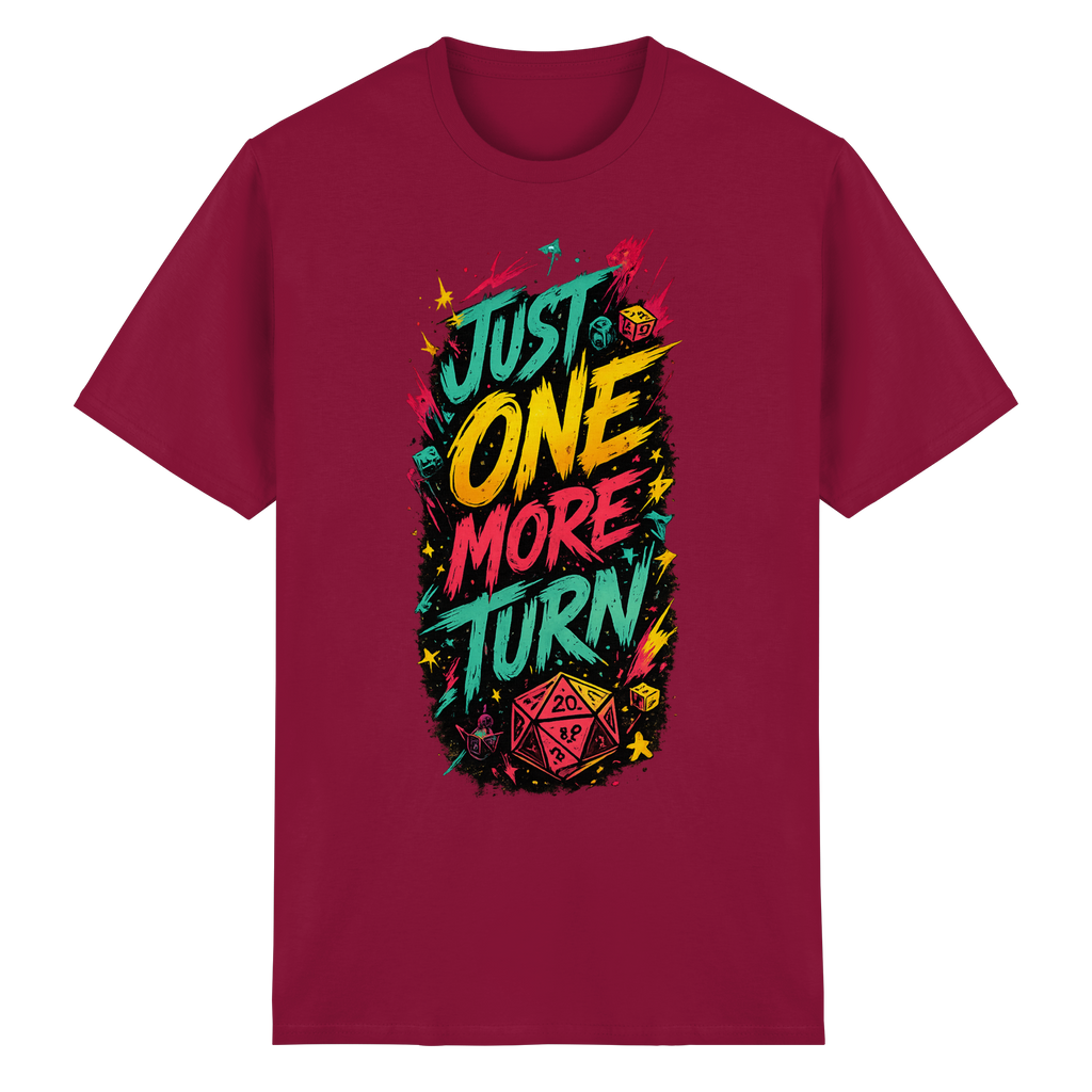 Just One More Turn! - Heavy Cotton T-Shirt