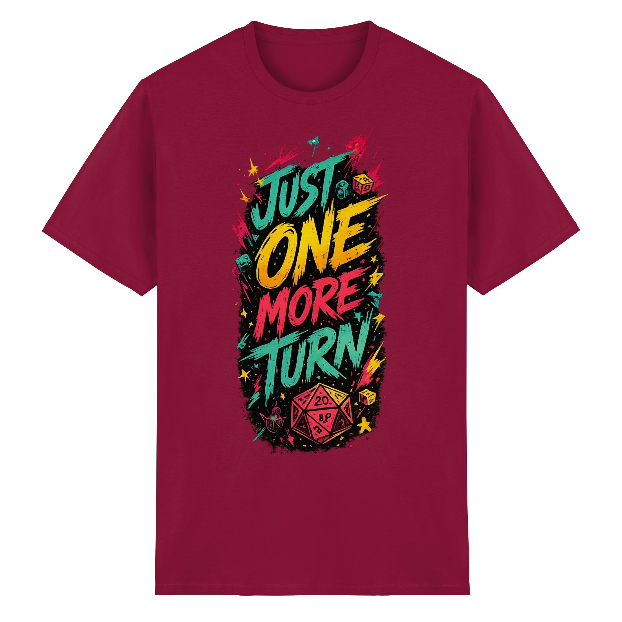 Just One More Turn! - Heavy Cotton T-Shirt