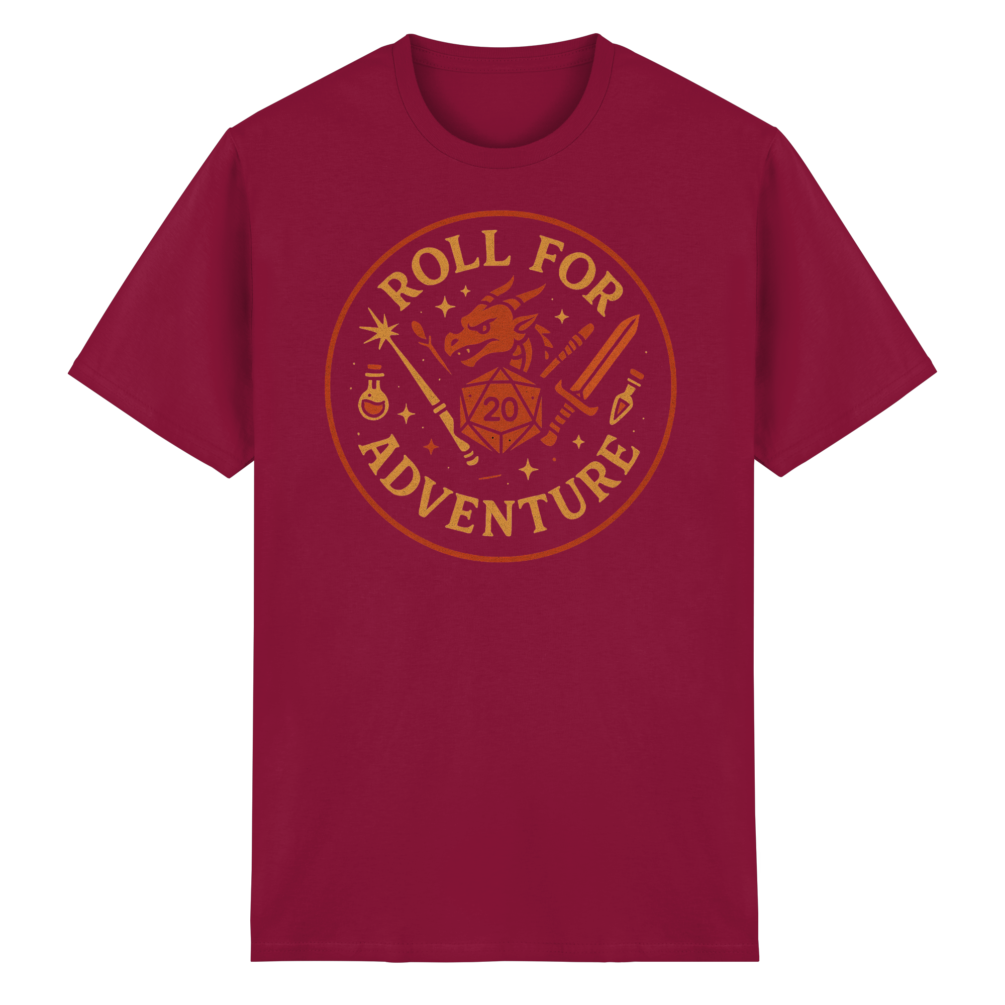 Roll for Adventure - Heavy Cotton T-Shirt