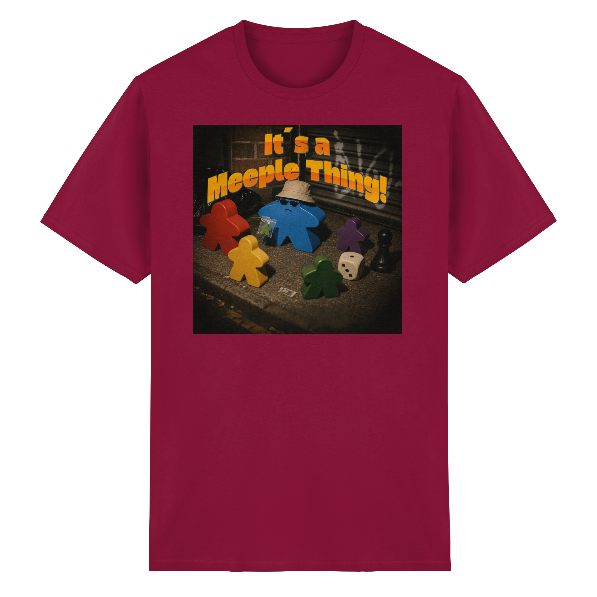 It's a Meeple Thing! - Heavy Cotton T-Shirt