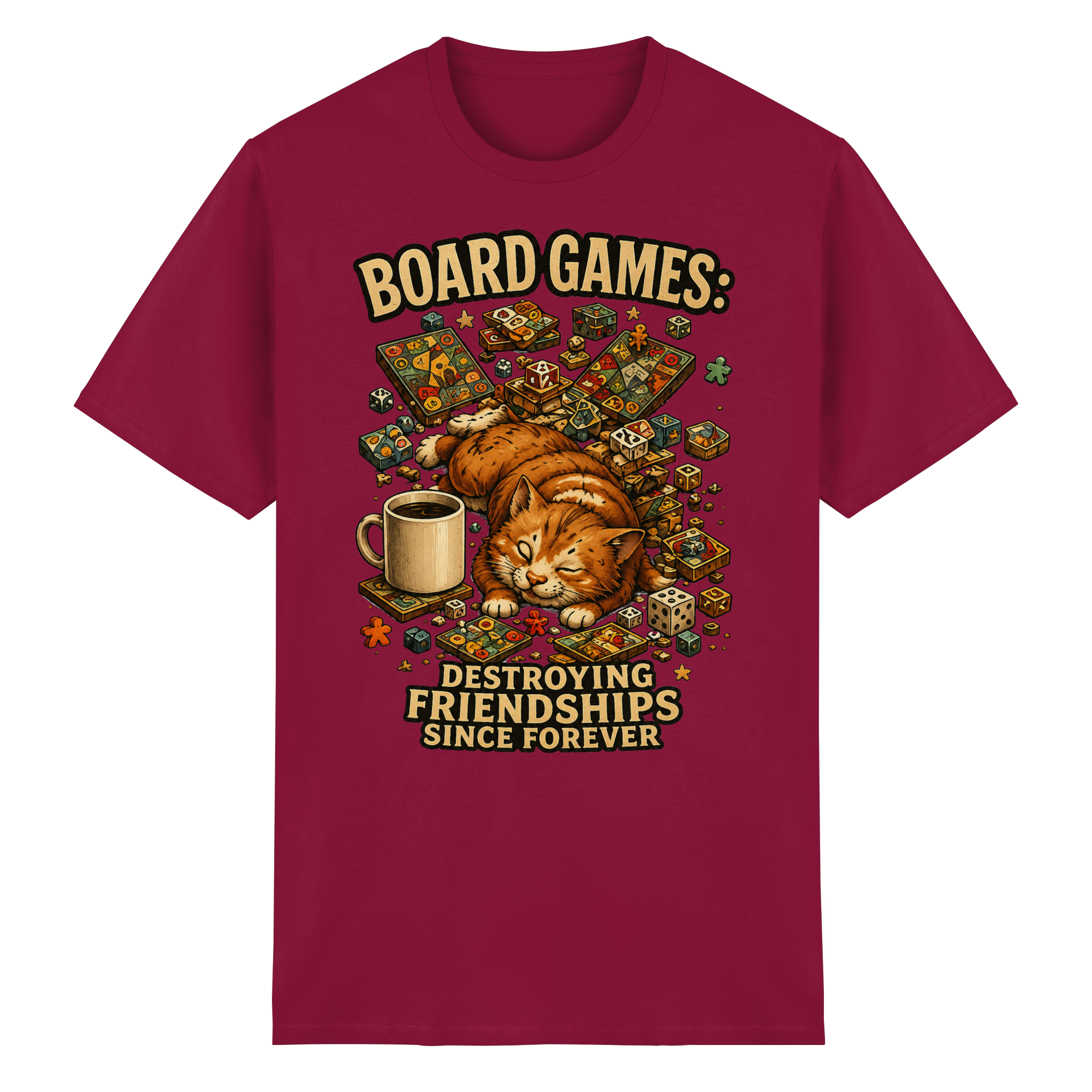 Board Games - Heavy Cotton T-Shirt