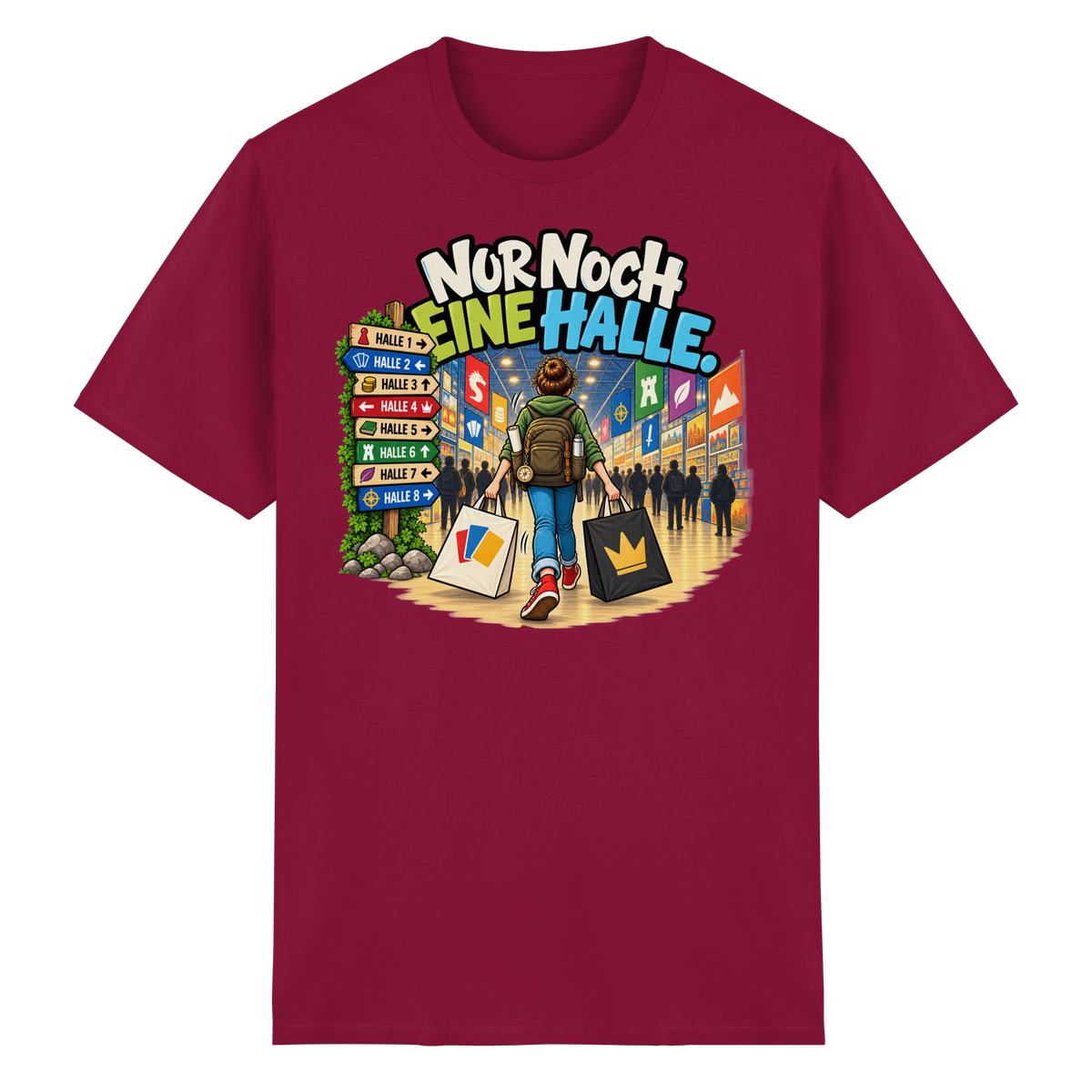 Nur noch eine Halle - Heavy Cotton T-Shirt