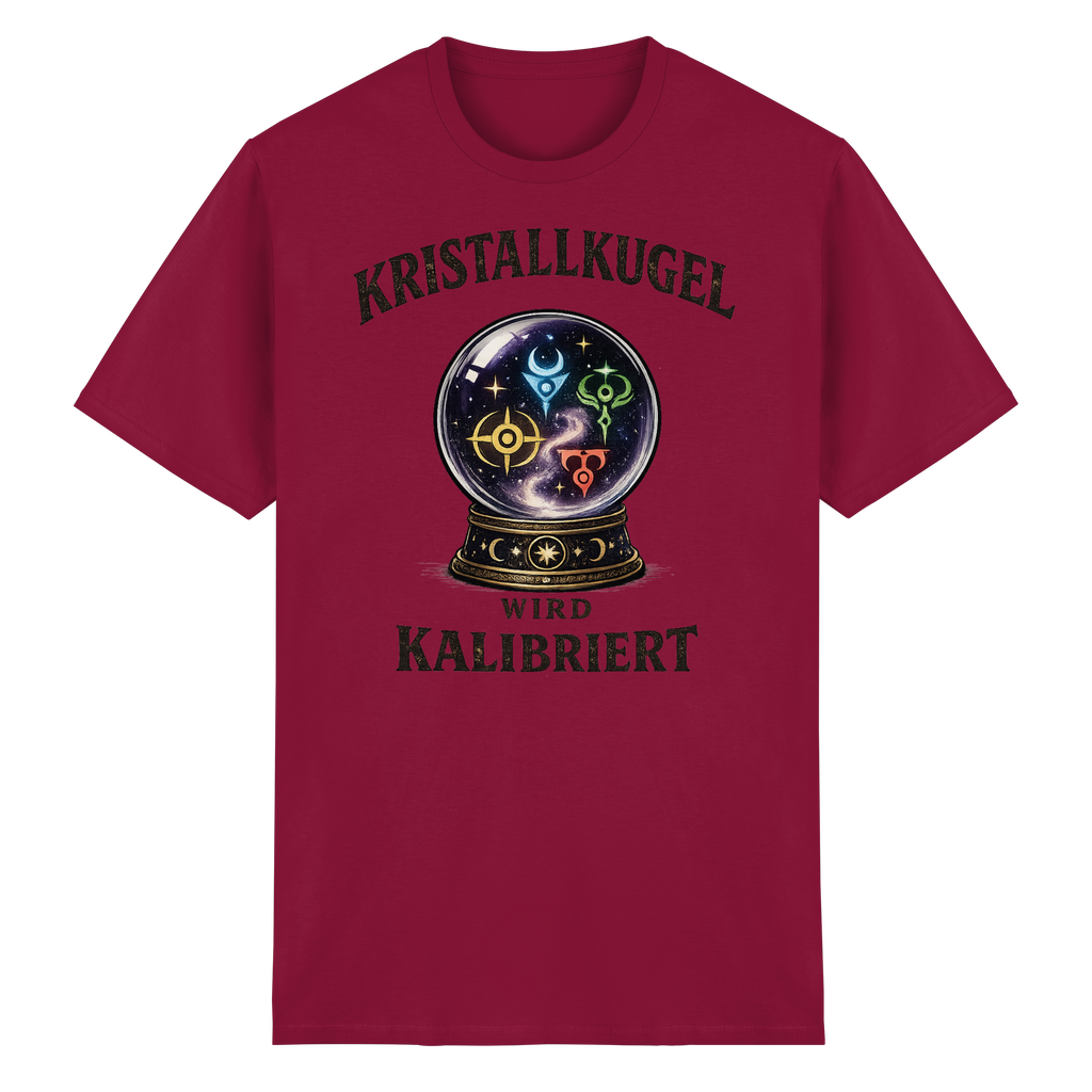 Kristallkugel wird kalibriert - Heavy Cotton T-Shirt