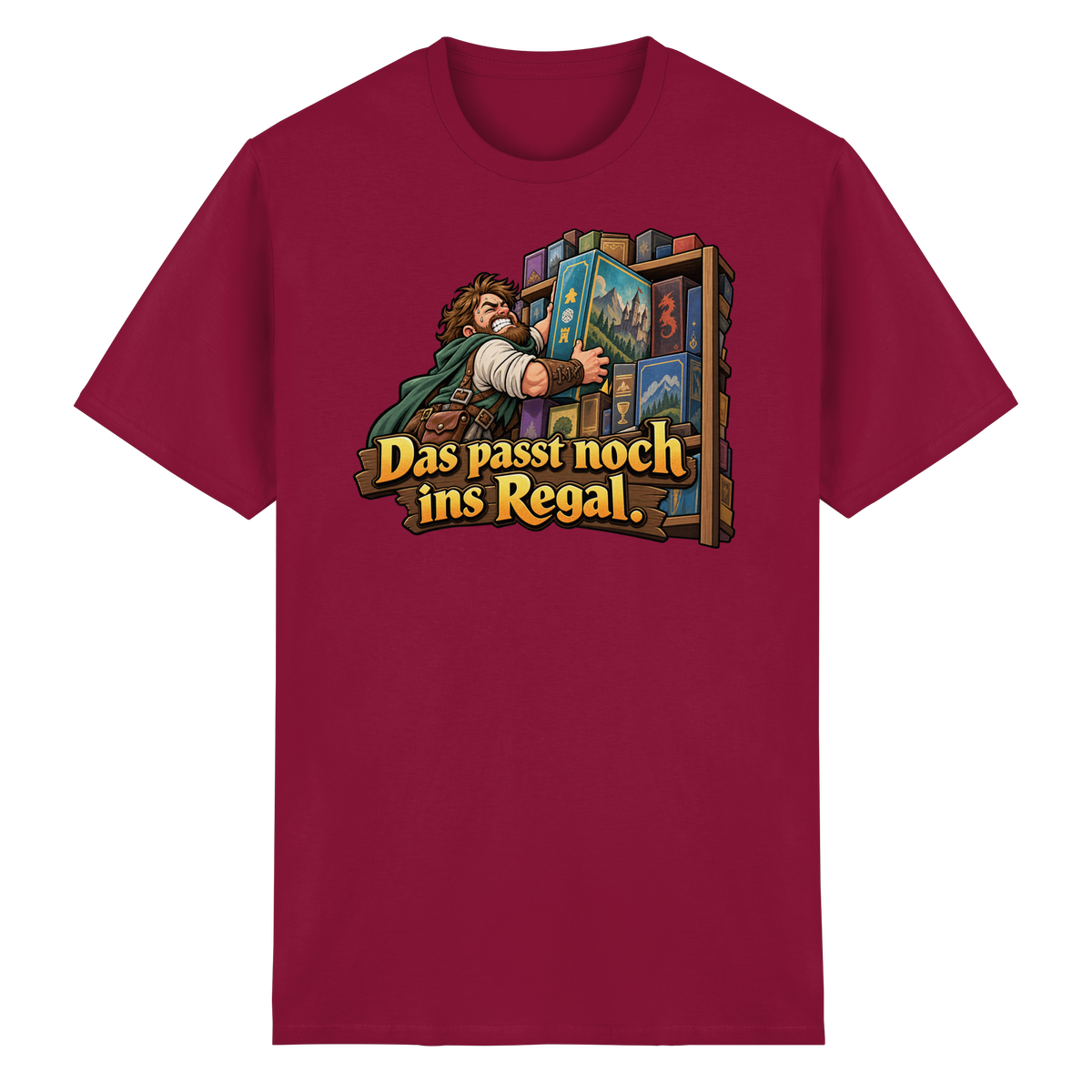 Das passt noch ins Regal - Heavy Cotton T-Shirt