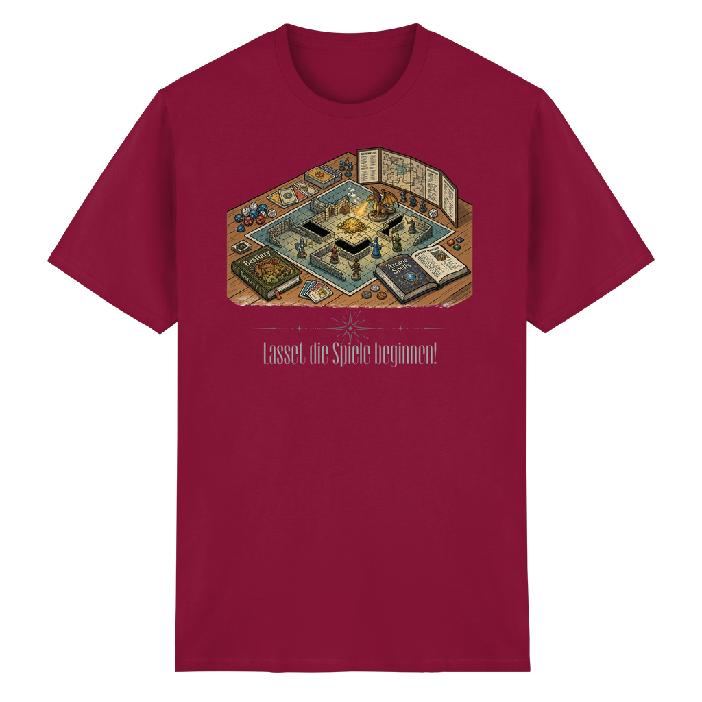 Lasset die Spiele beginnen!  - Heavy Cotton T-Shirt