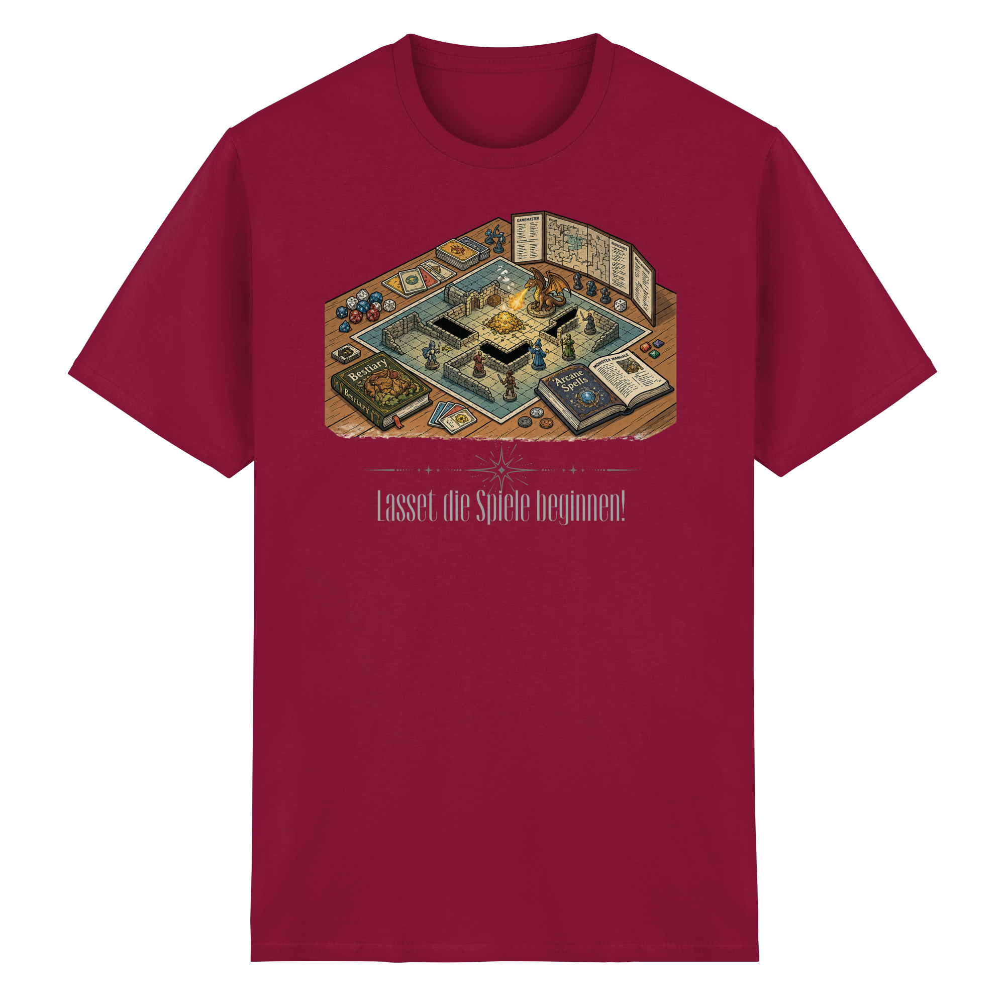 Lasset die Spiele beginnen!  - Heavy Cotton T-Shirt
