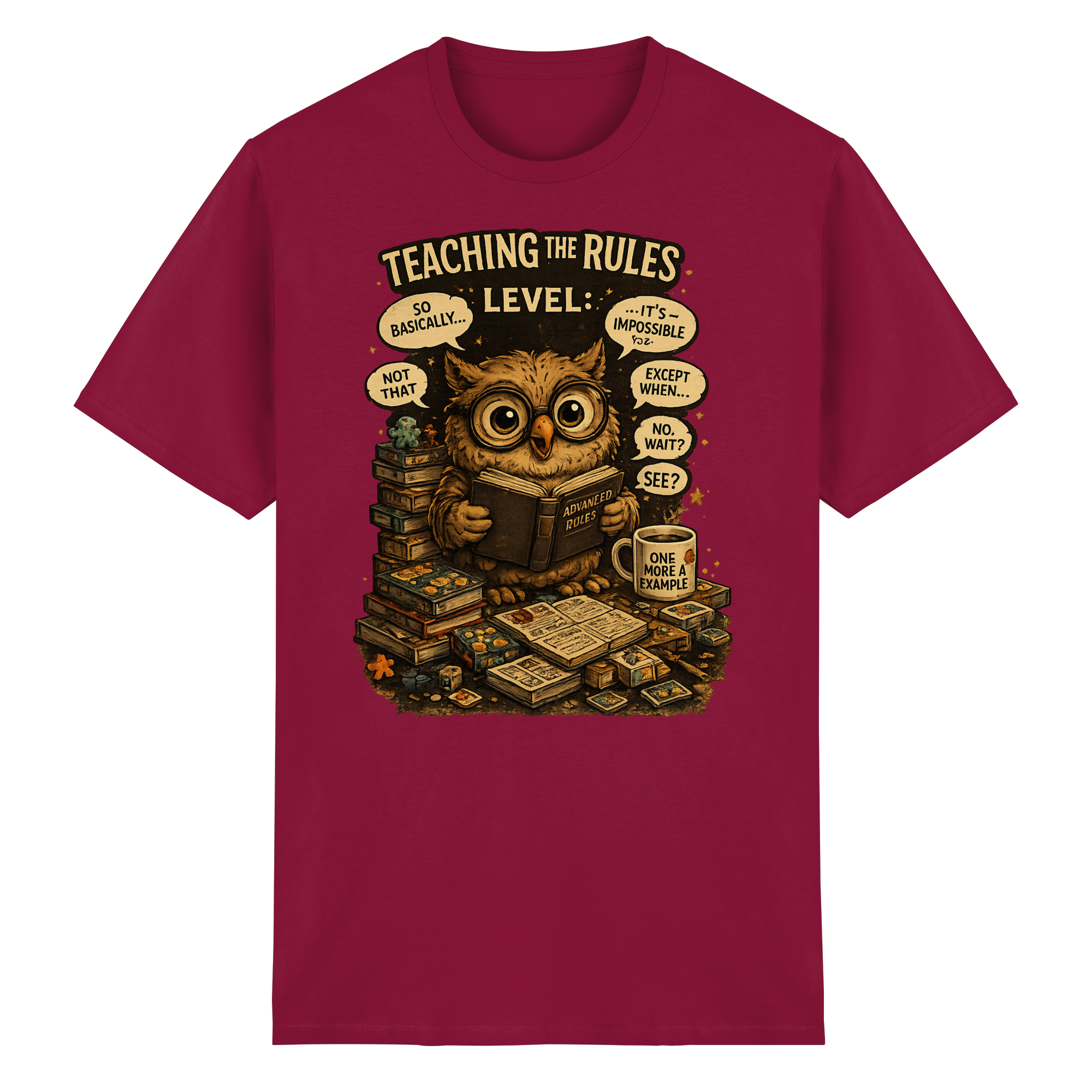 Teaching The Rules - Heavy Cotton T-Shirt