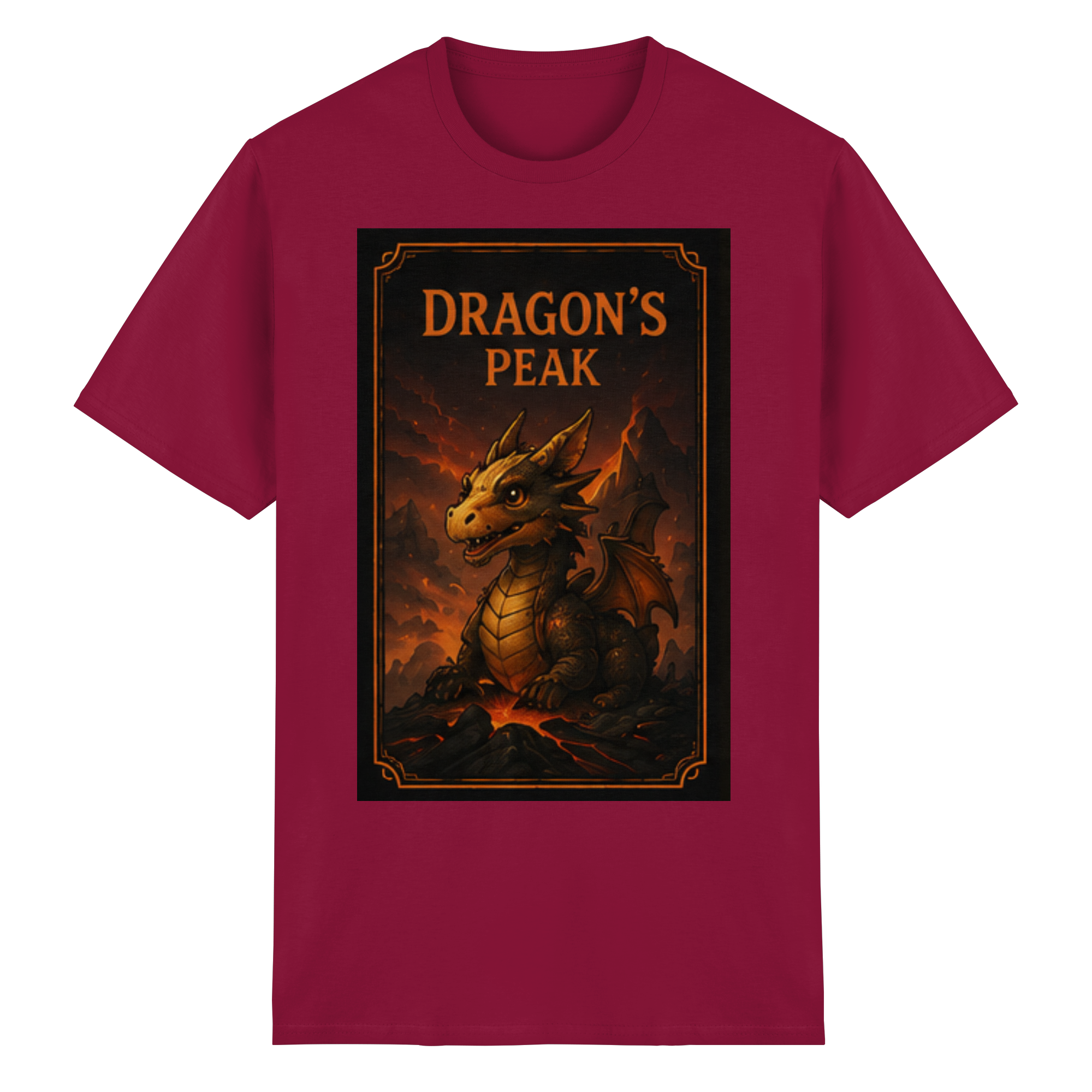 Dragon´s Peak - Heavy Cotton T-Shirt