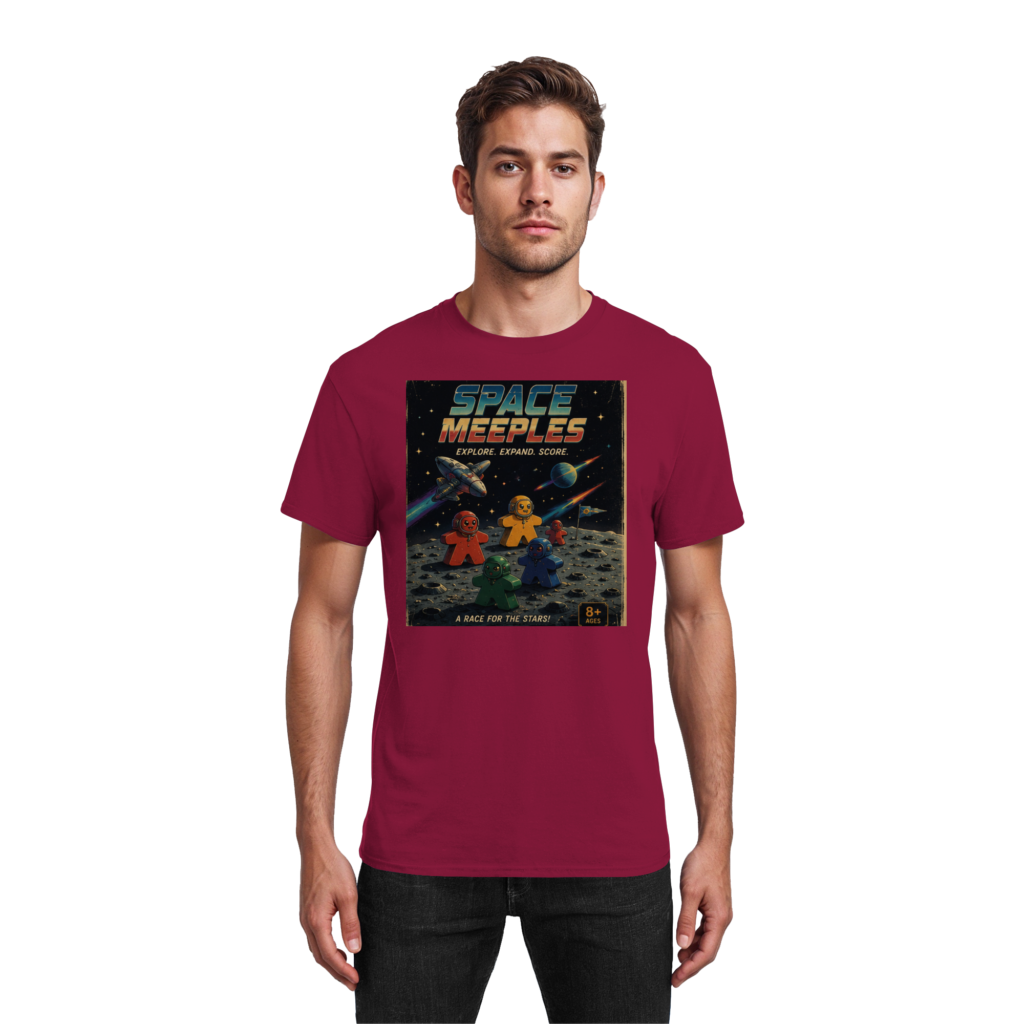 Space Maples - Heavy Cotton T-Shirt