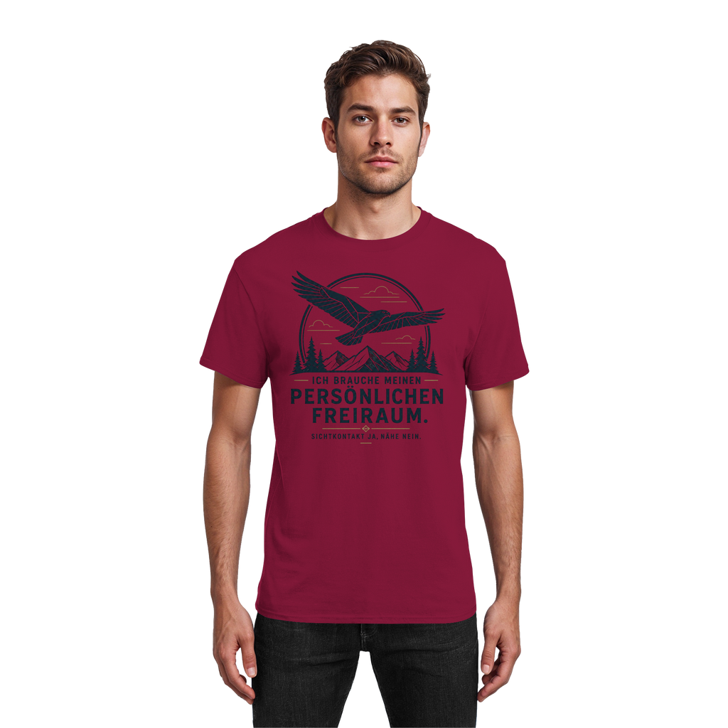 Persönlicher Freiraum - Heavy Cotton T-Shirt
