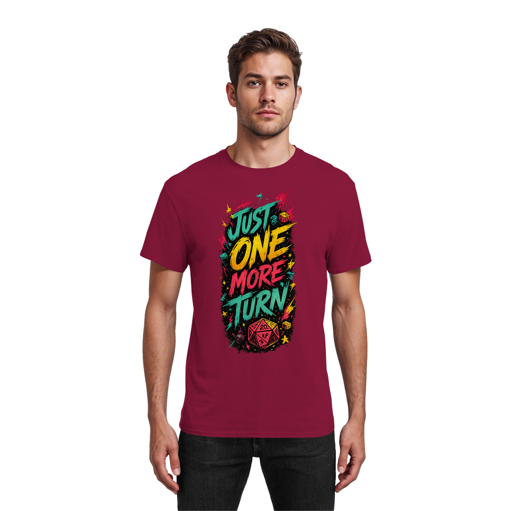 Just One More Turn! - Heavy Cotton T-Shirt