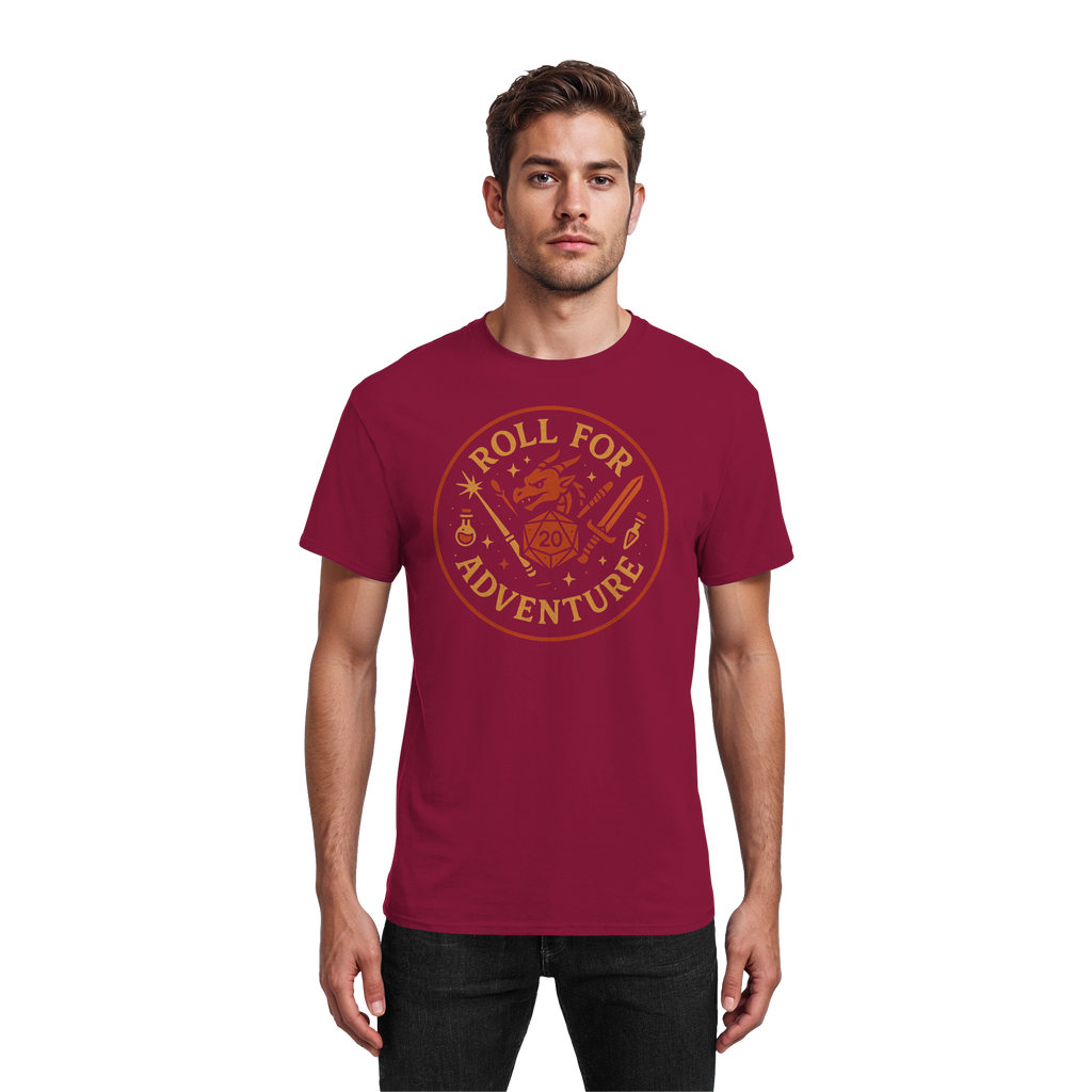 Roll for Adventure - Heavy Cotton T-Shirt