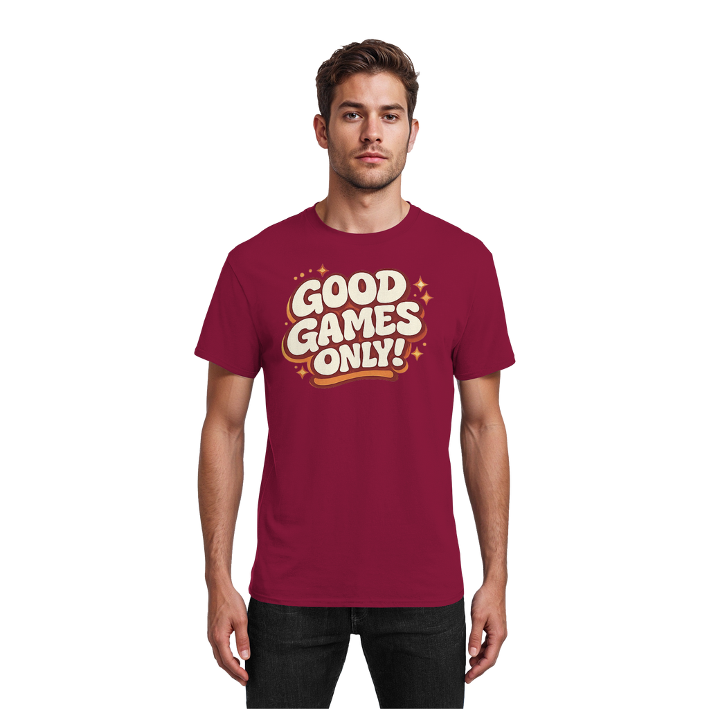 Good Games Only! - Heavy Cotton T-Shirt