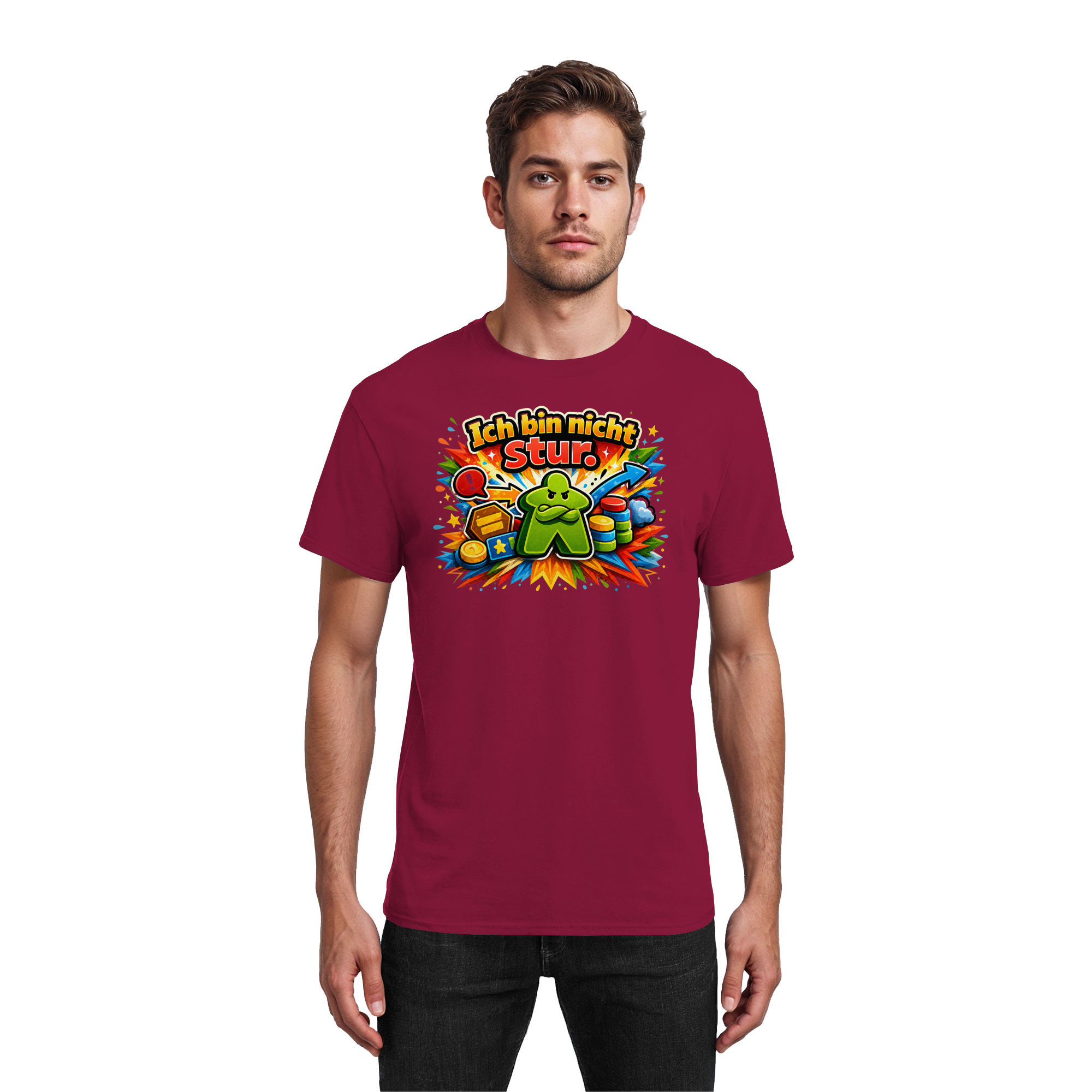 Ich bin nicht stur. - Heavy Cotton T-Shirt