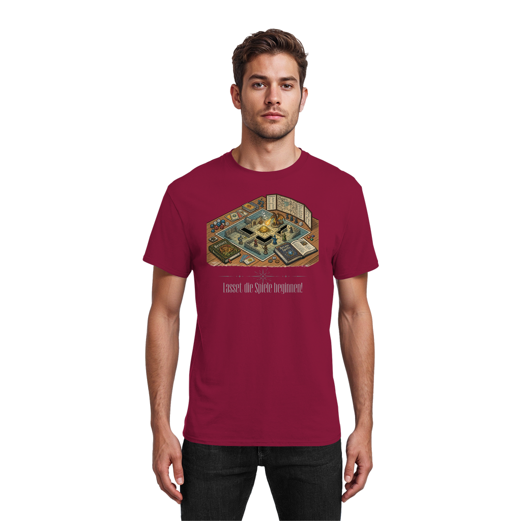 Lasset die Spiele beginnen!  - Heavy Cotton T-Shirt