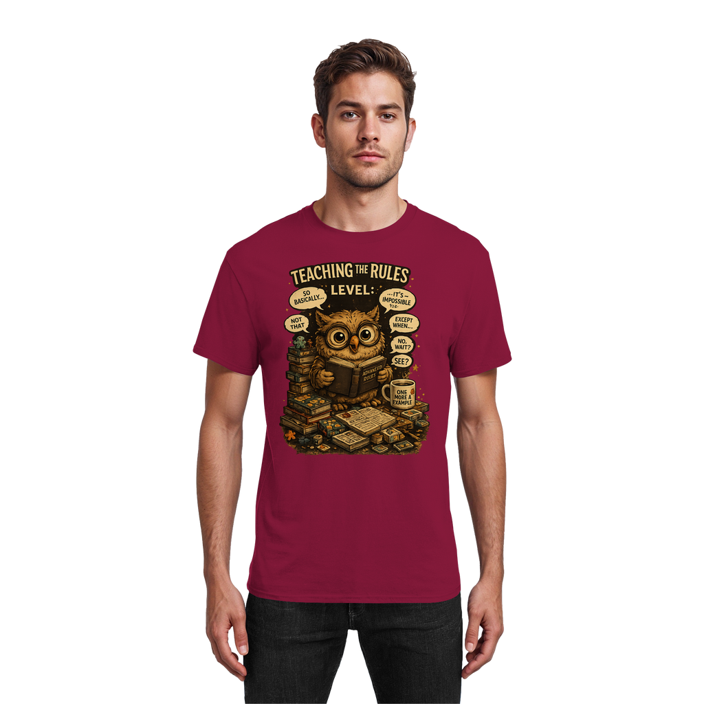 Teaching The Rules - Heavy Cotton T-Shirt
