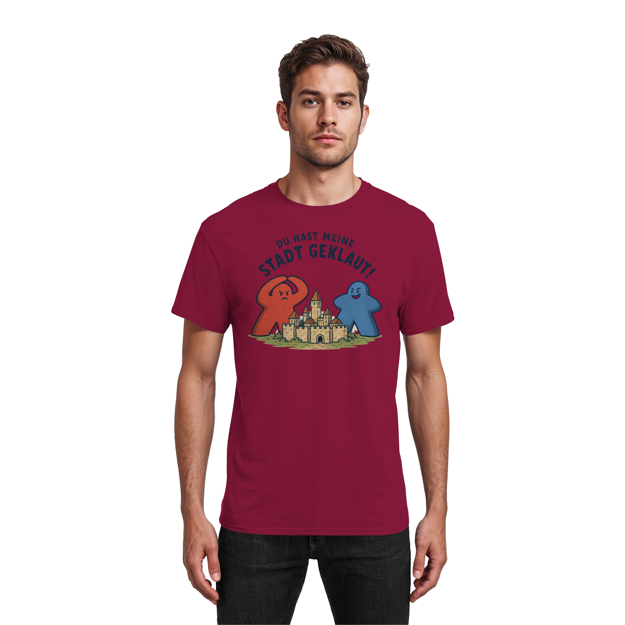 Stadtmauer der Freundschaft - Heavy Cotton T-Shirt