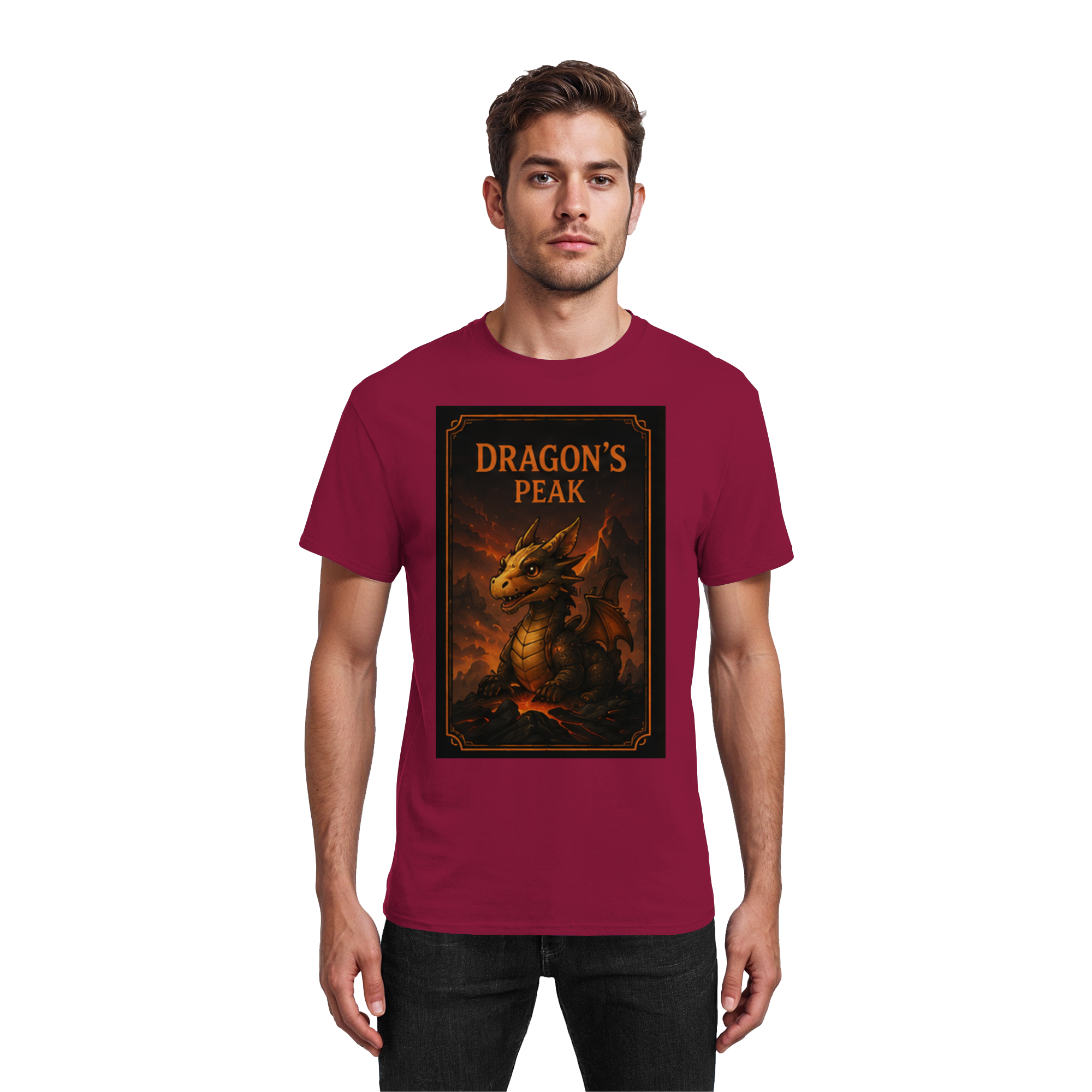 Dragon´s Peak - Heavy Cotton T-Shirt