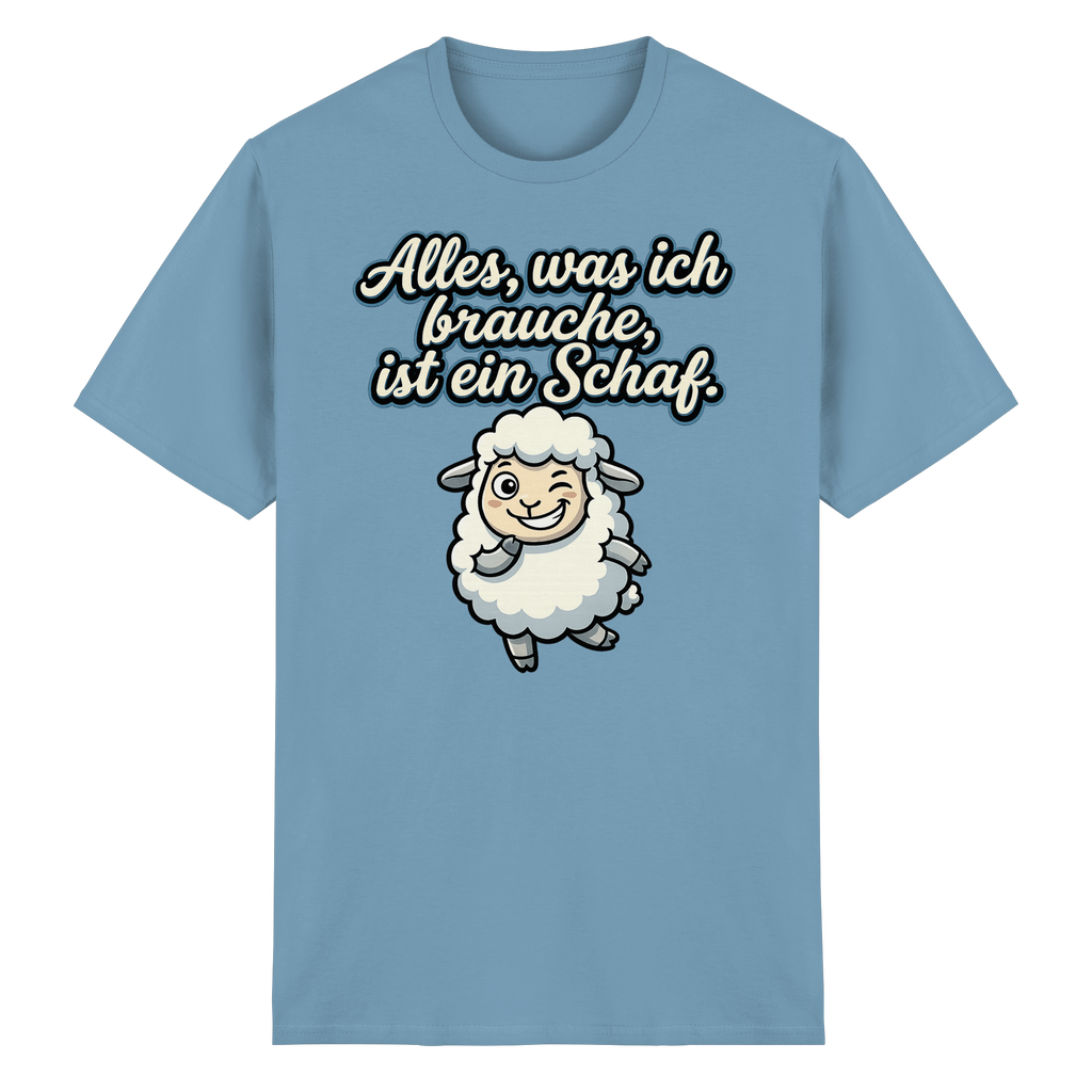 Alles, was ich brauche, ist ein Schaf!  - Heavy Cotton T-Shirt