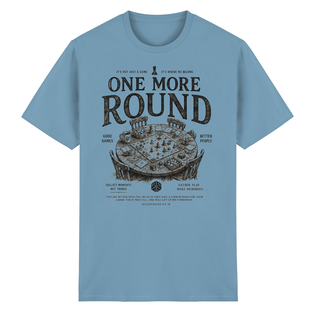 One More Round - Heavy Cotton T-Shirt
