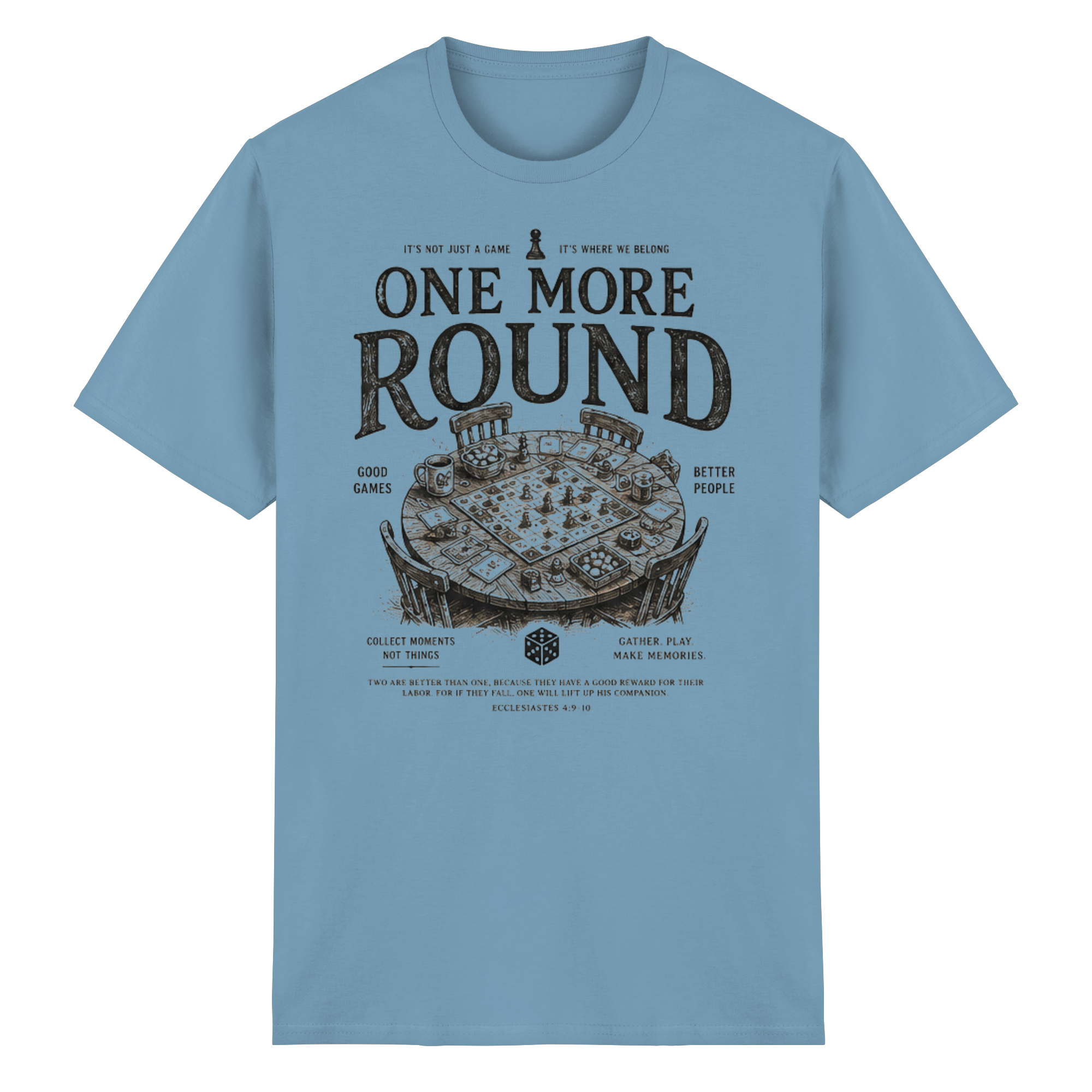 One More Round - Heavy Cotton T-Shirt