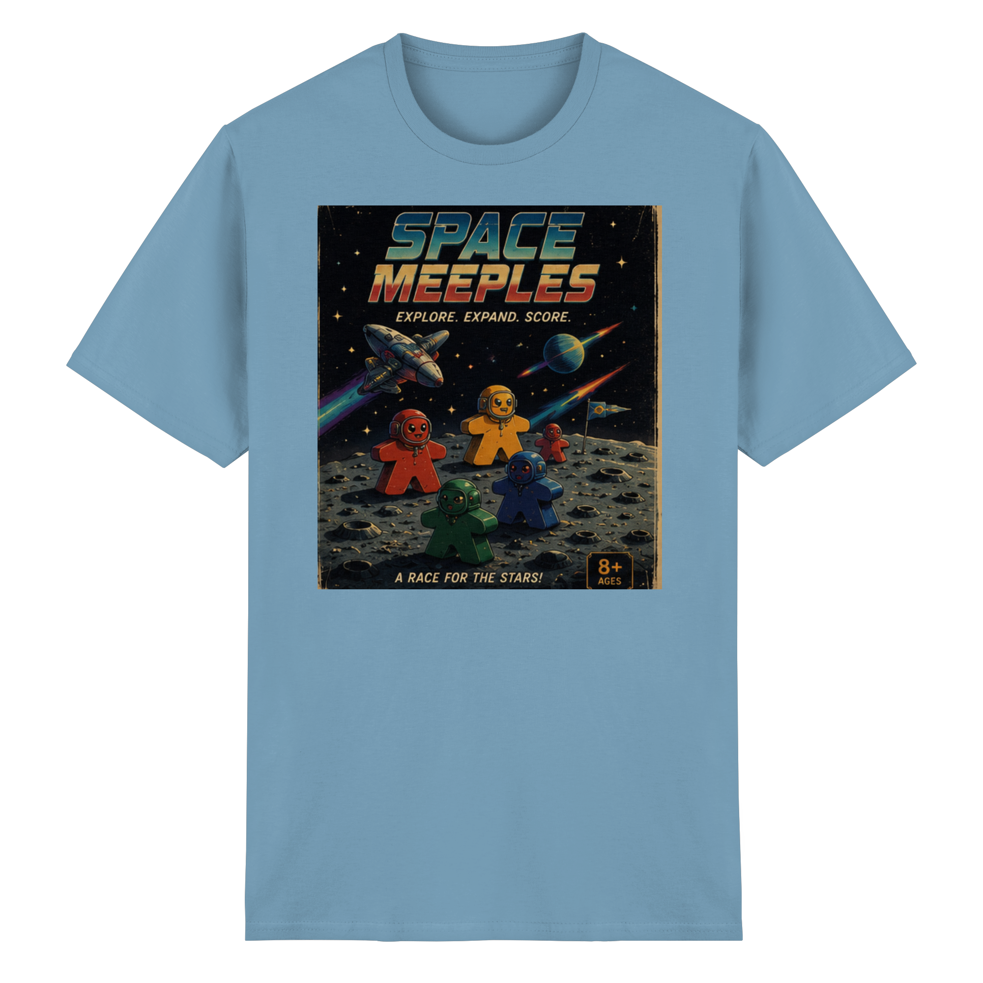 Space Maples - Heavy Cotton T-Shirt
