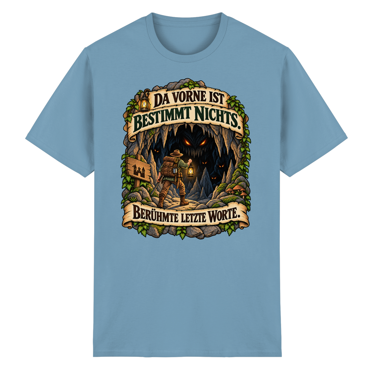Da vorne ist bestimmt nichts - Heavy Cotton T-Shirt