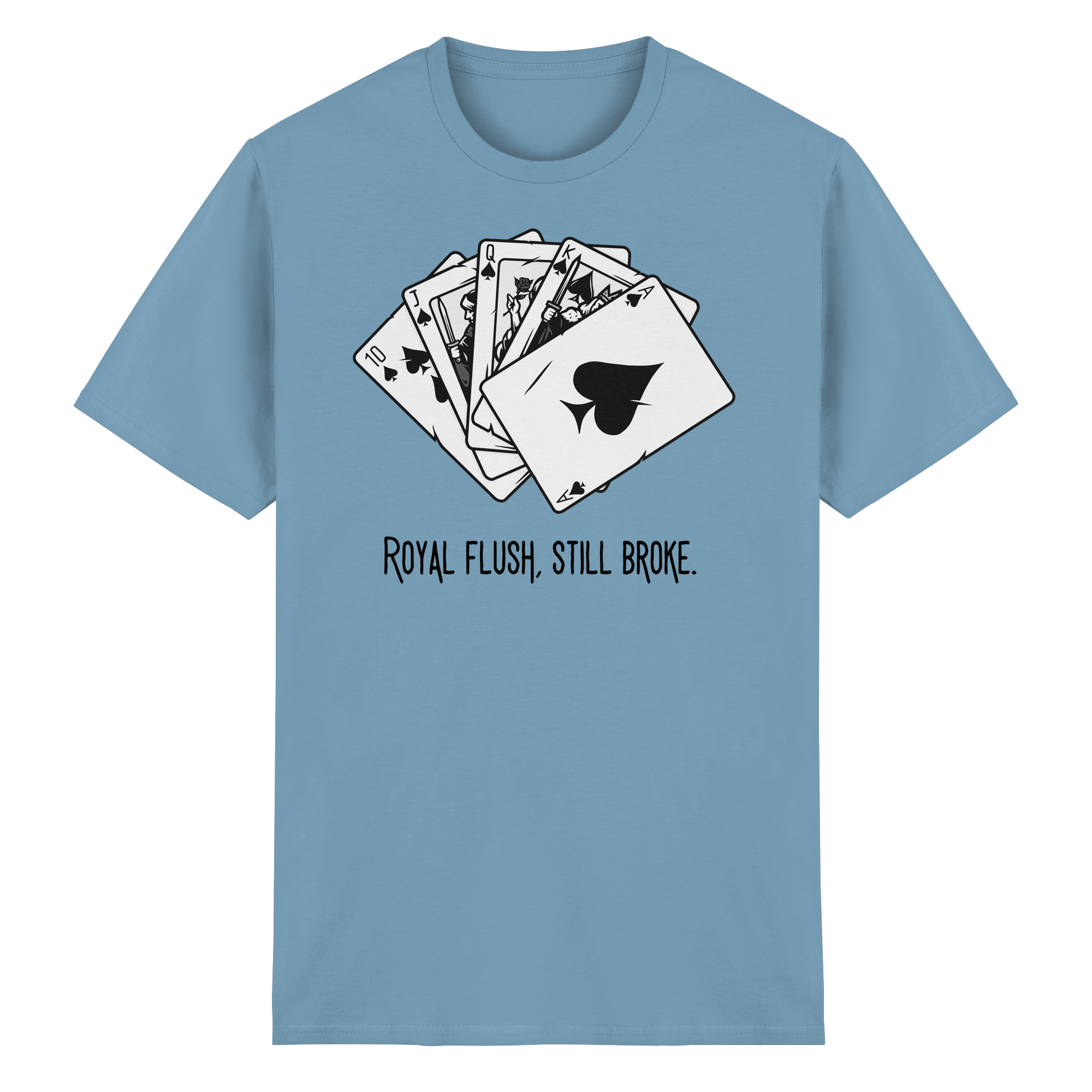 Ace Up My Sleeve - Heavy Cotton T-Shirt