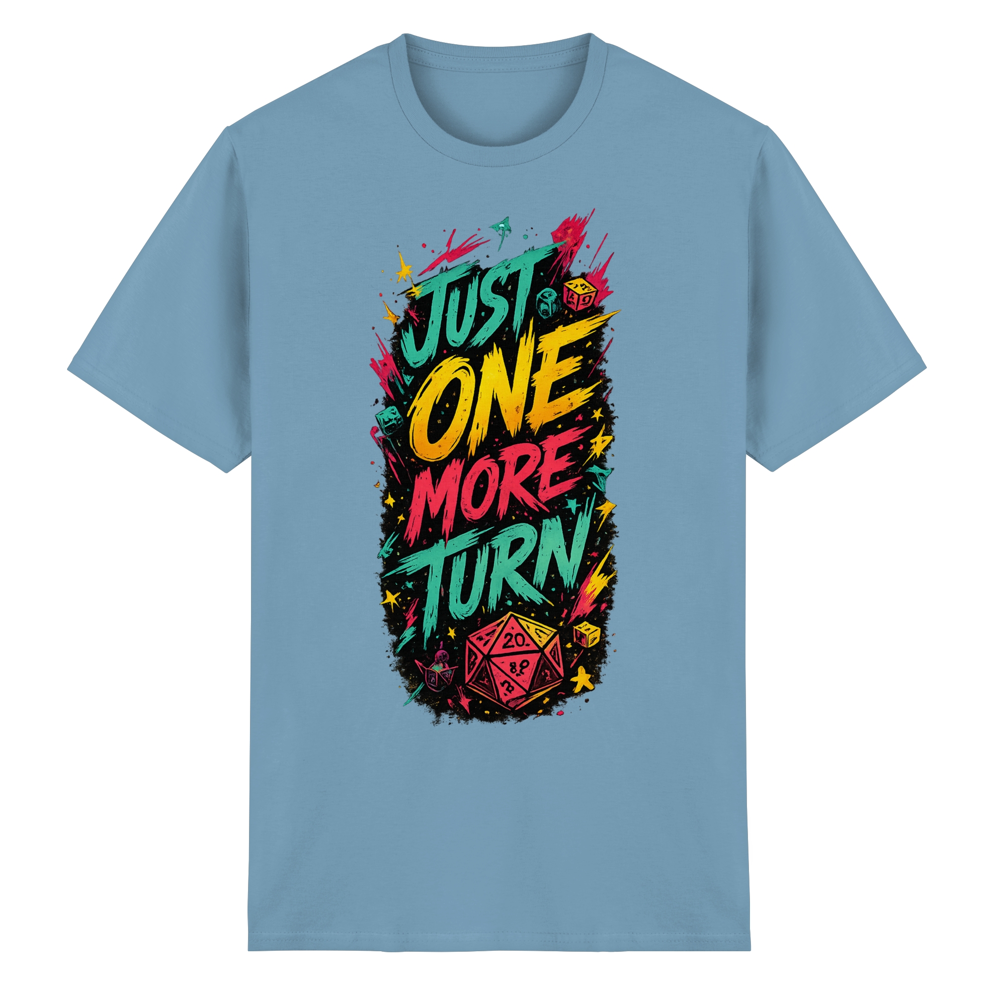 Just One More Turn! - Heavy Cotton T-Shirt