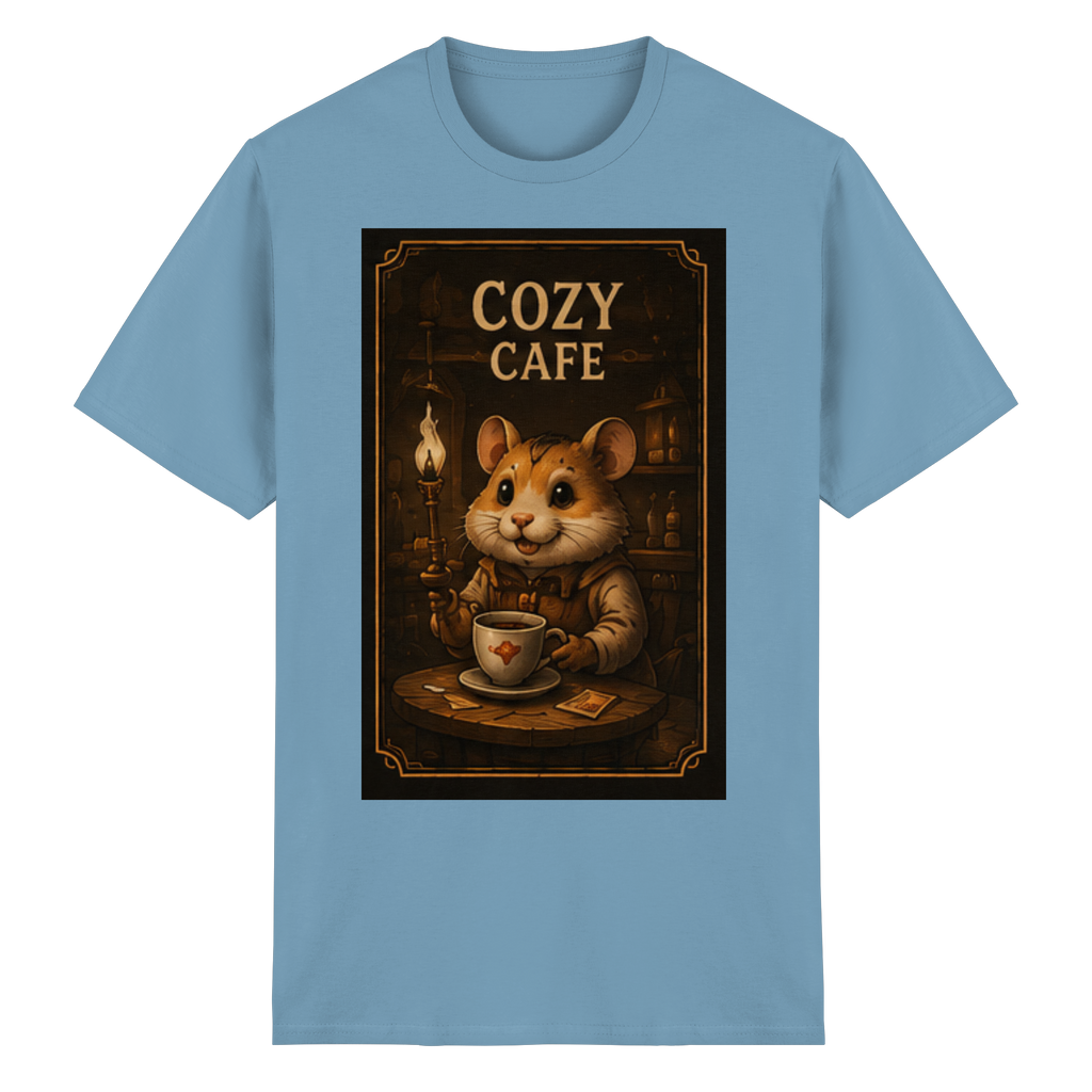 Cozy Café - Heavy Cotton T-Shirt