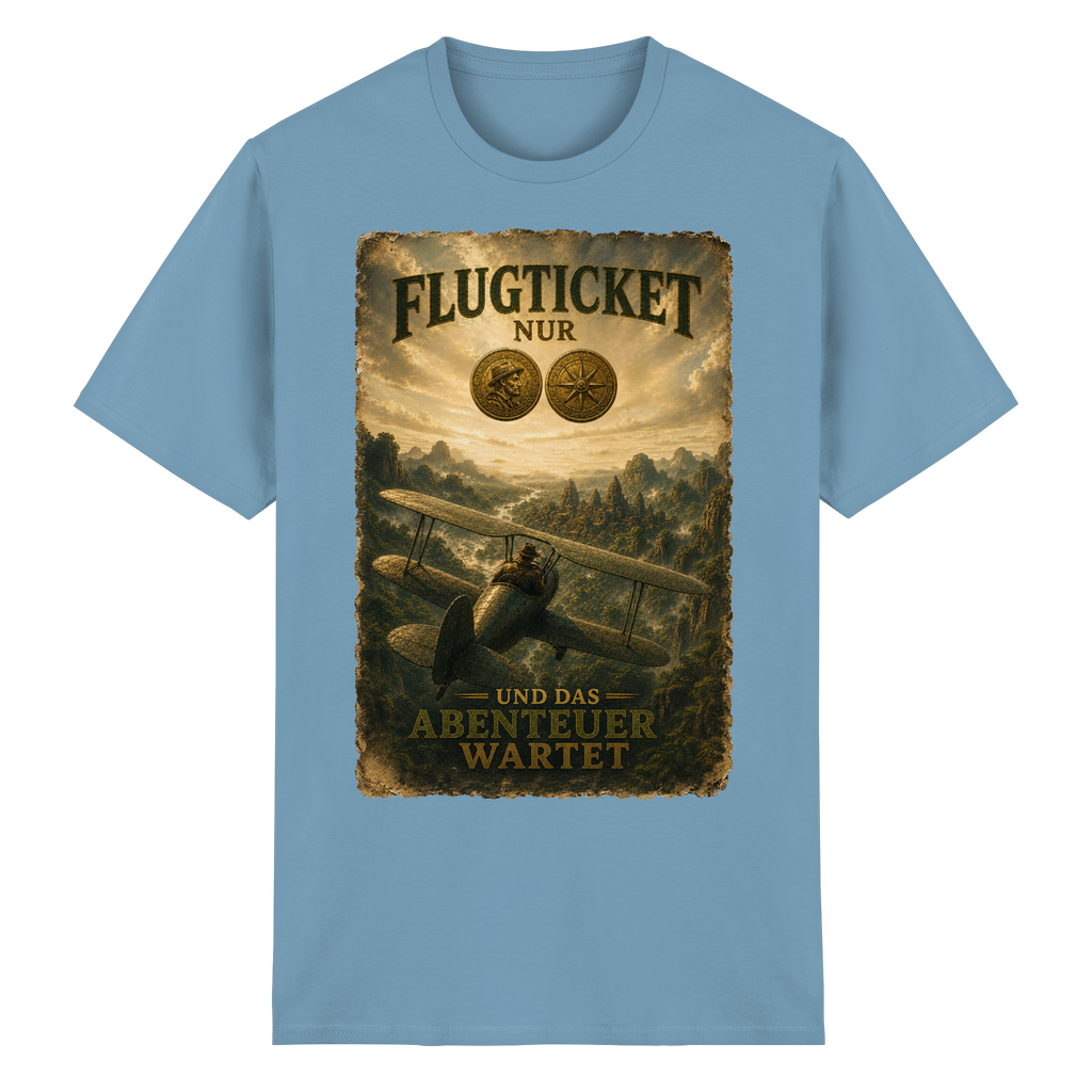 Adventure Ticket - Heavy Cotton T-Shirt