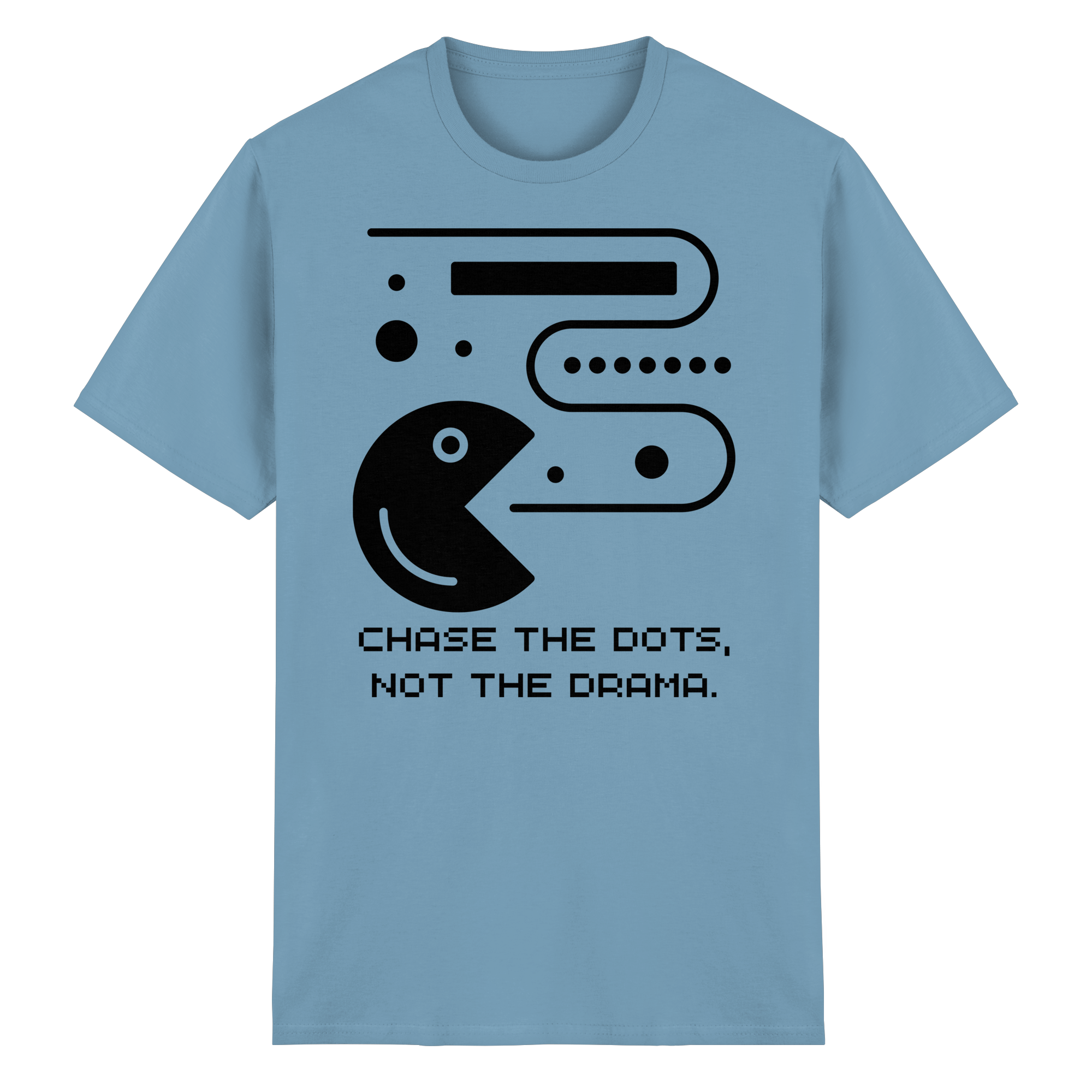 Chase the Dots, Not the Drama - Heavy Cotton T-Shirt