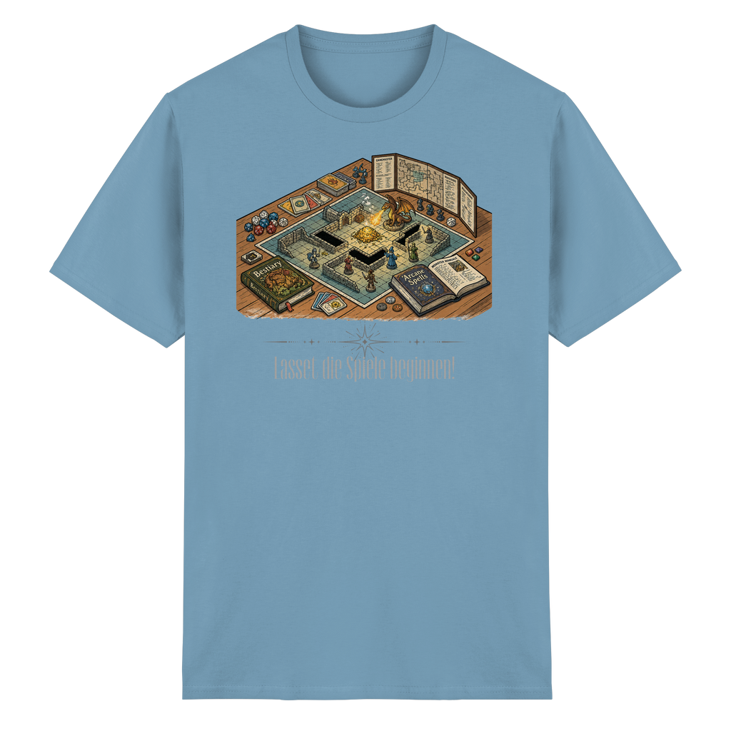 Lasset die Spiele beginnen!  - Heavy Cotton T-Shirt