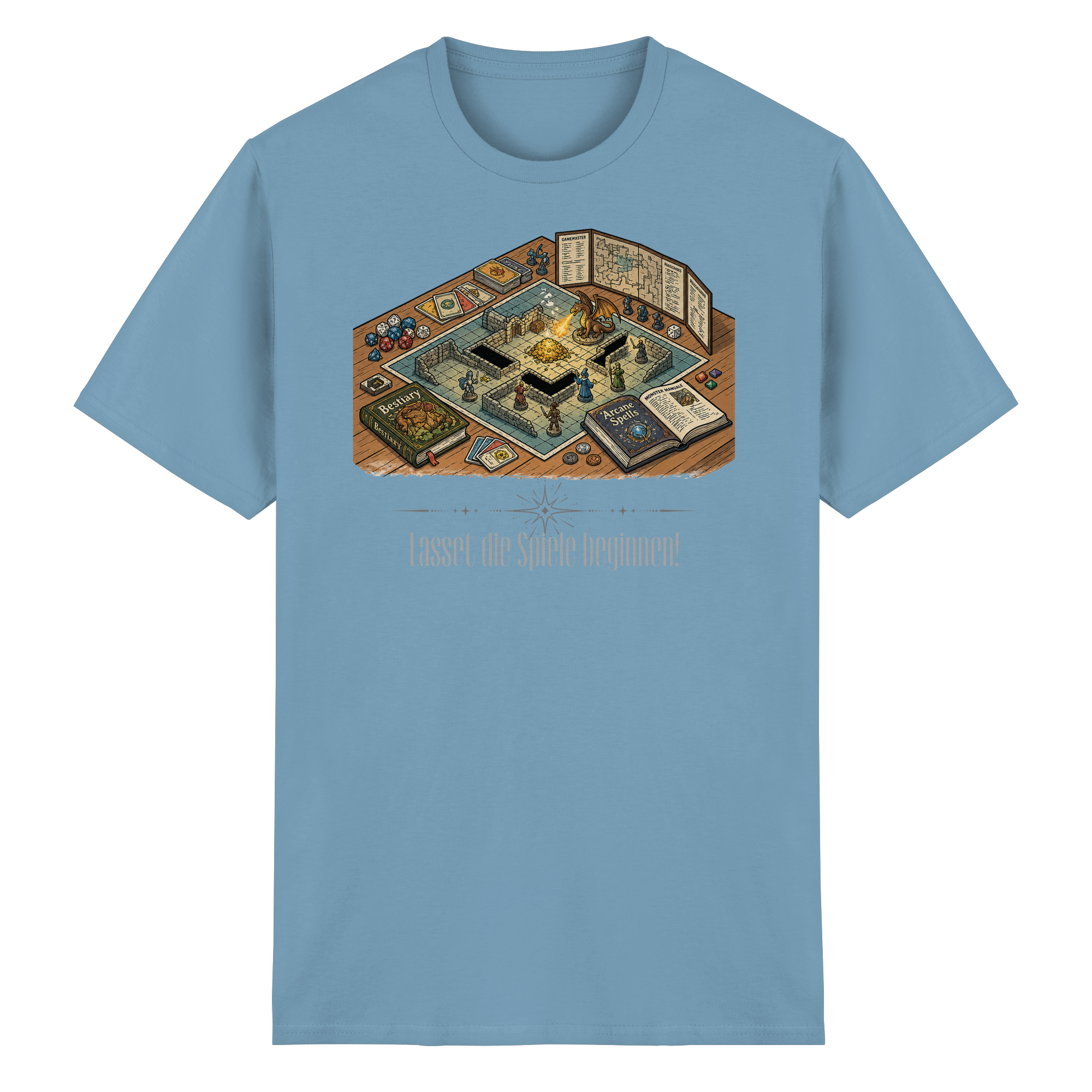 Lasset die Spiele beginnen!  - Heavy Cotton T-Shirt