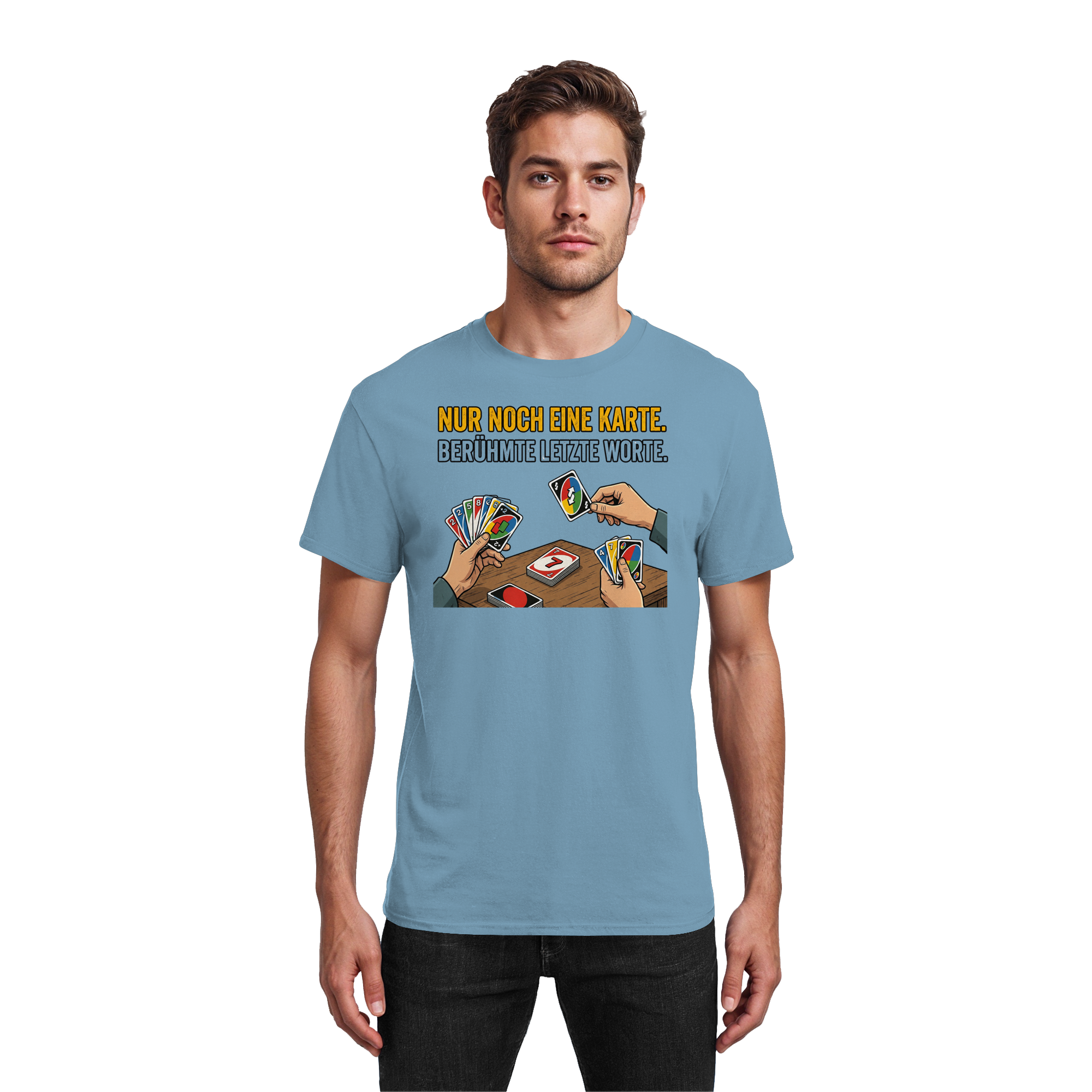 Nur noch eine Karte! - Heavy Cotton T-Shirt