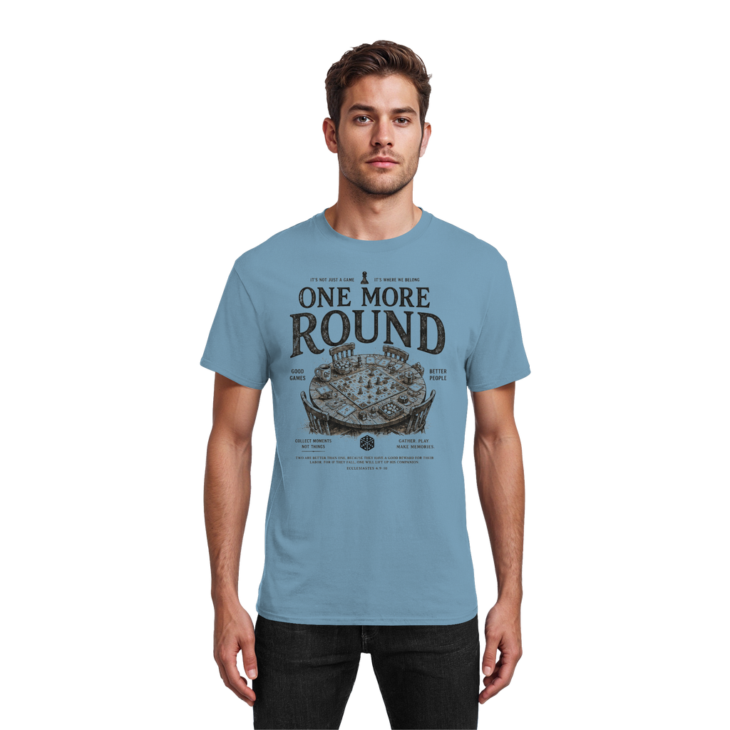 One More Round - Heavy Cotton T-Shirt
