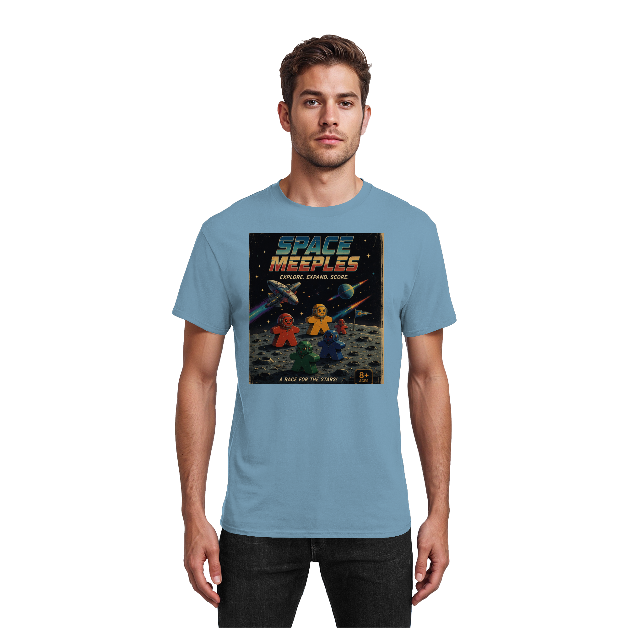 Space Maples - Heavy Cotton T-Shirt