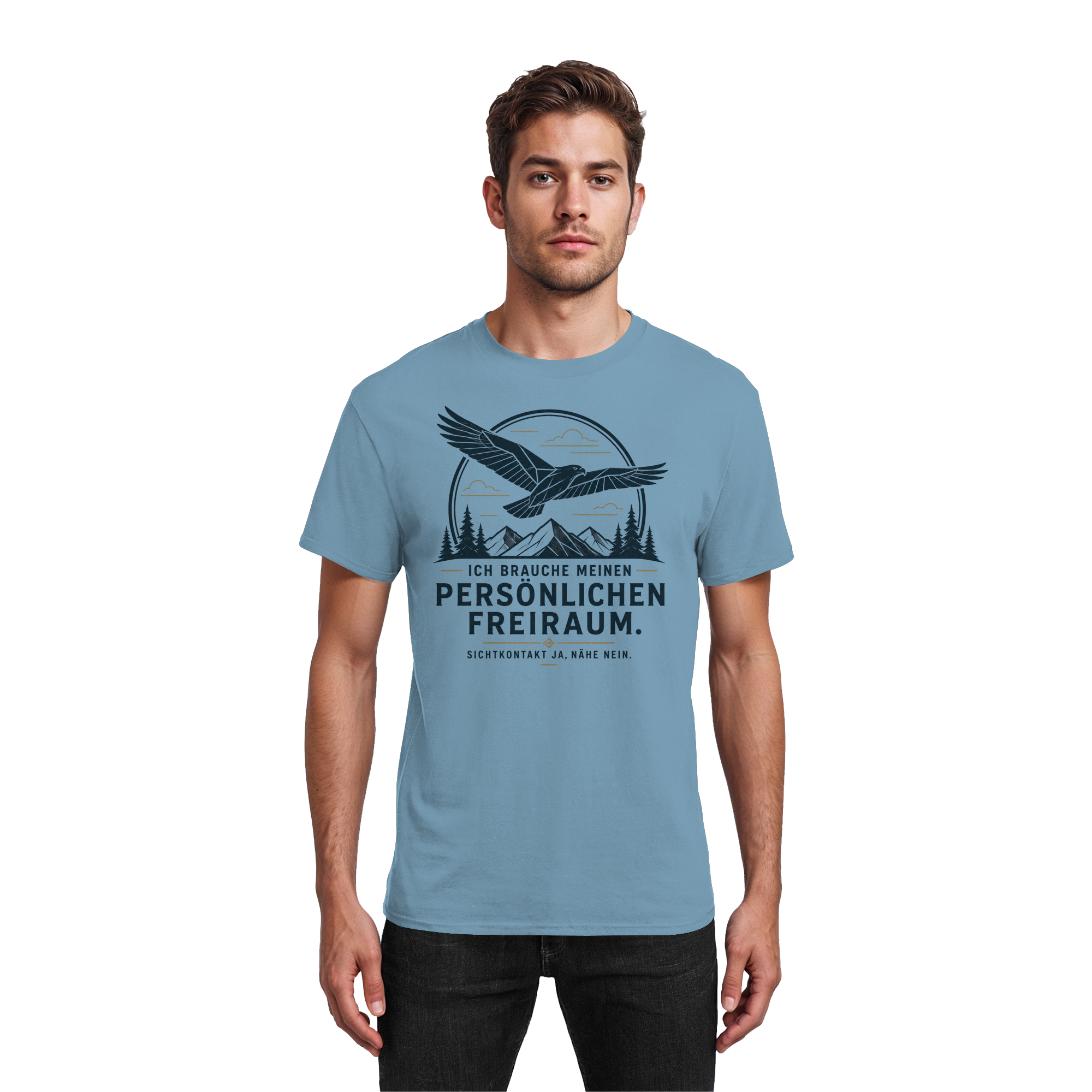 Persönlicher Freiraum - Heavy Cotton T-Shirt