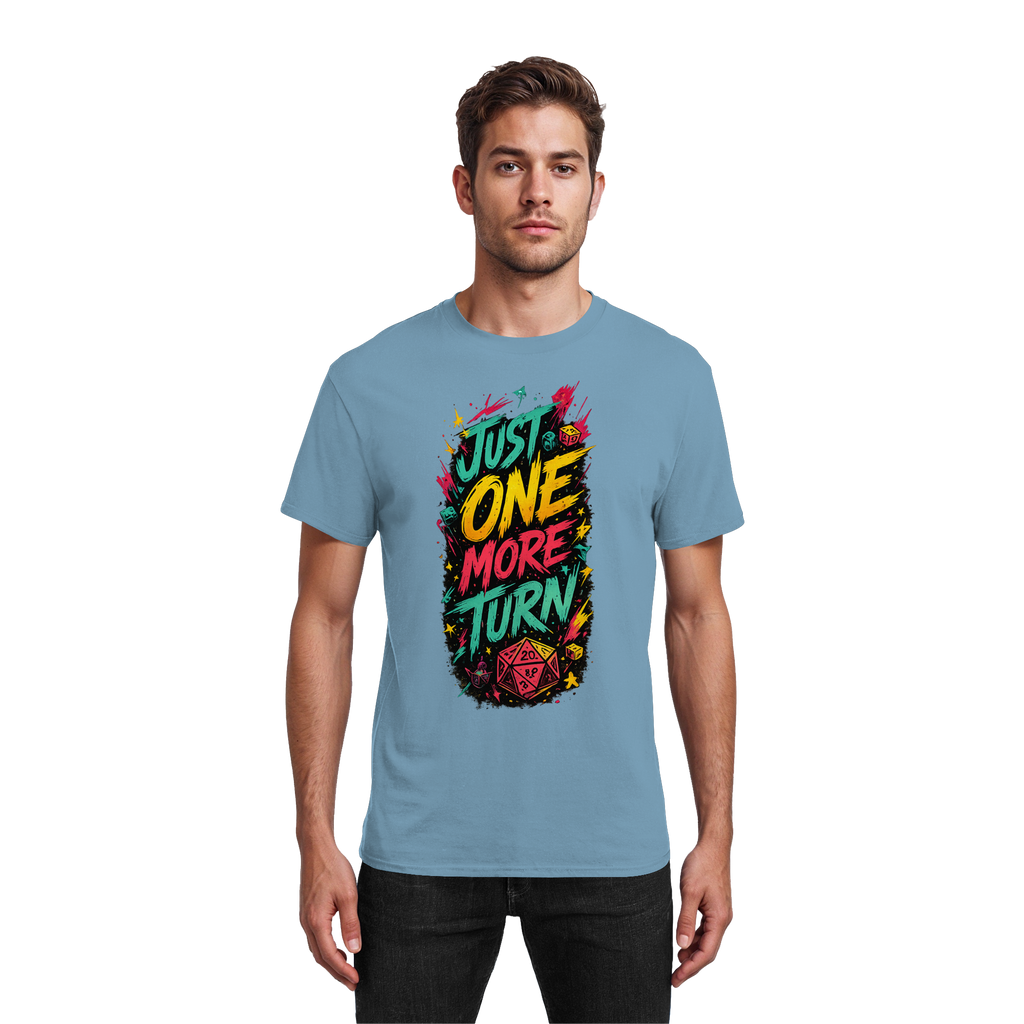Just One More Turn! - Heavy Cotton T-Shirt