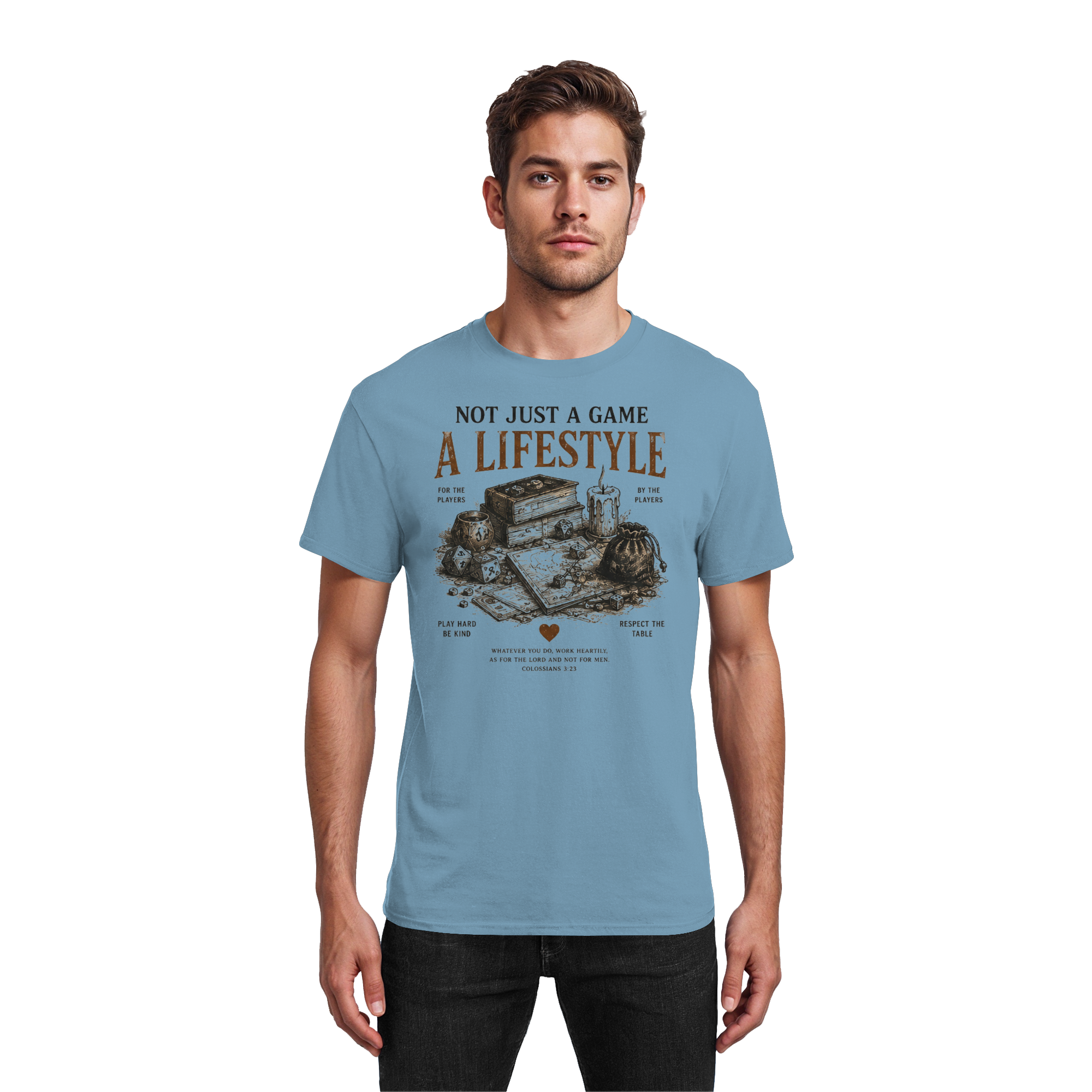 Not Just A Game - Heavy Cotton T-Shirt