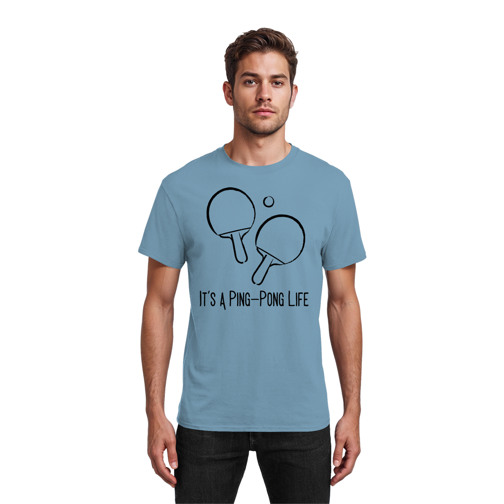 It's a Ping-Pong Life - Heavy Cotton T-Shirt
