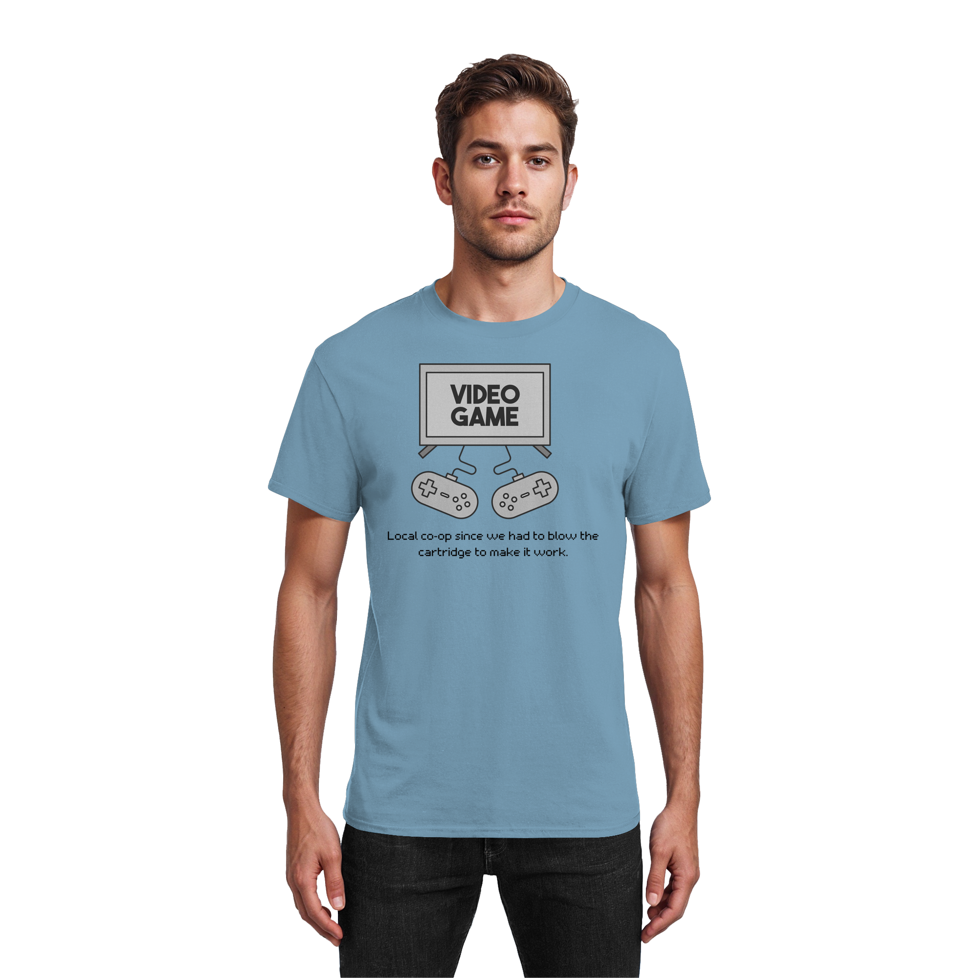 Press Start - Heavy Cotton T-Shirt
