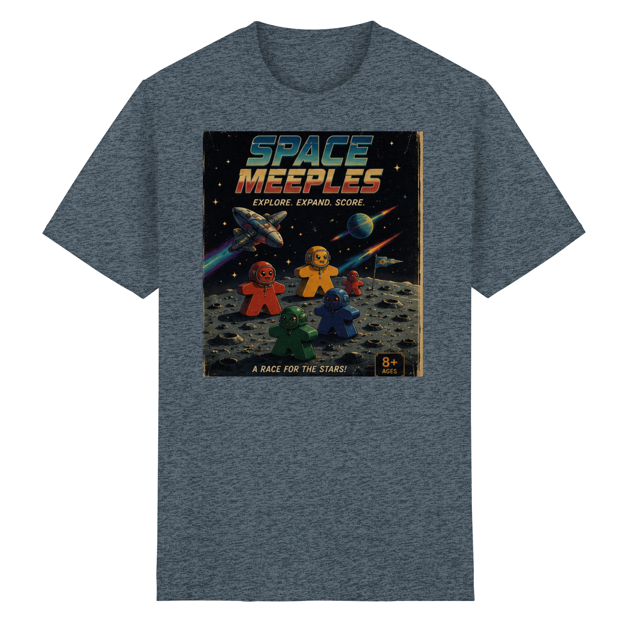 Space Maples - Heavy Cotton T-Shirt