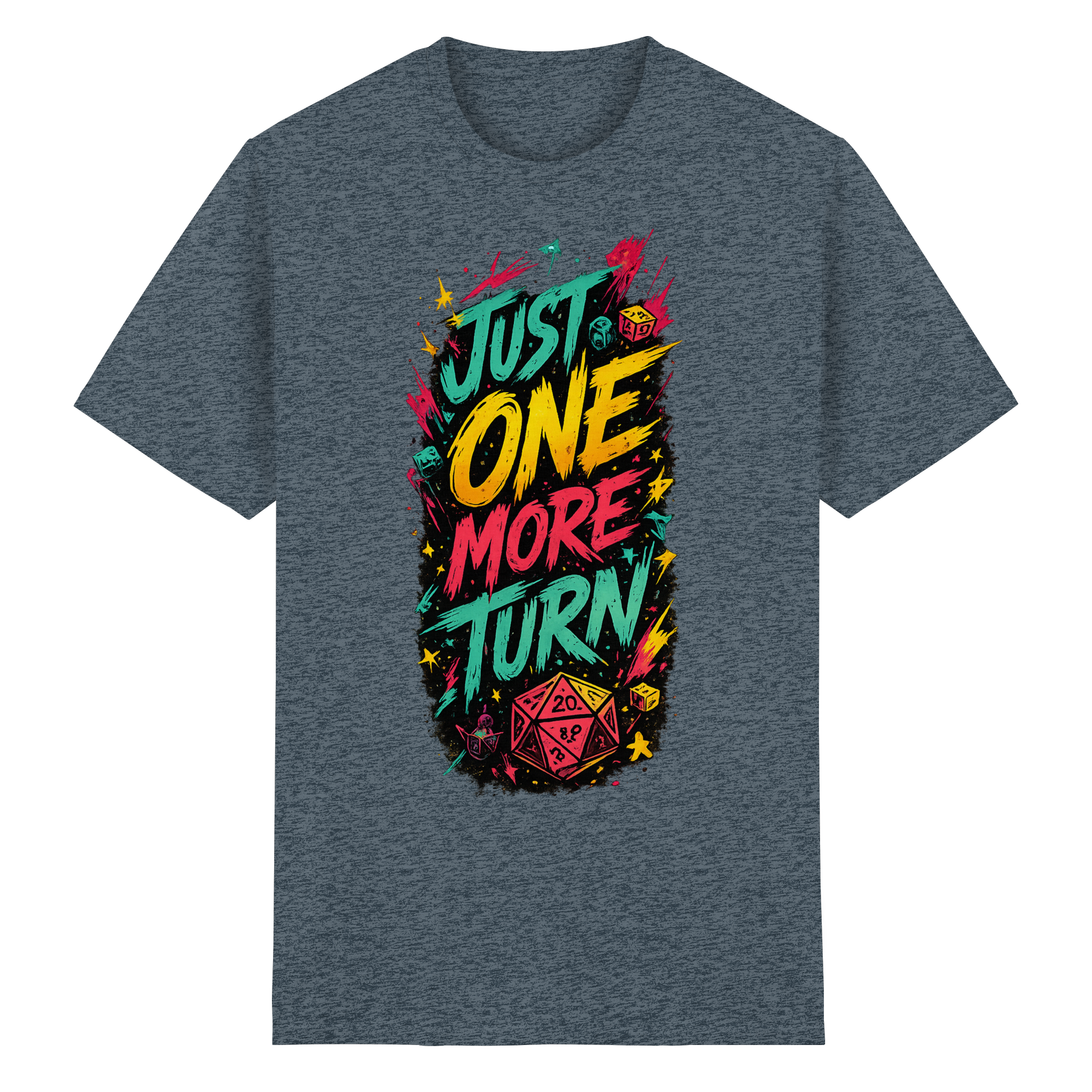 Just One More Turn! - Heavy Cotton T-Shirt