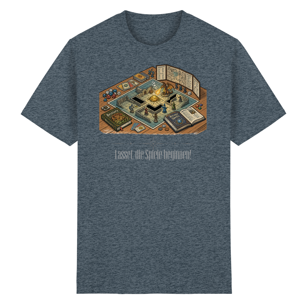 Lasset die Spiele beginnen!  - Heavy Cotton T-Shirt