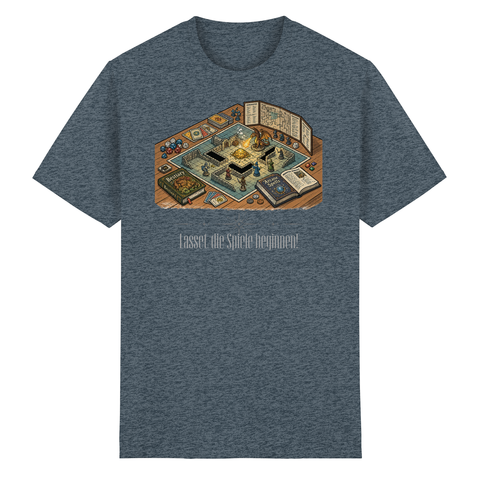 Lasset die Spiele beginnen!  - Heavy Cotton T-Shirt