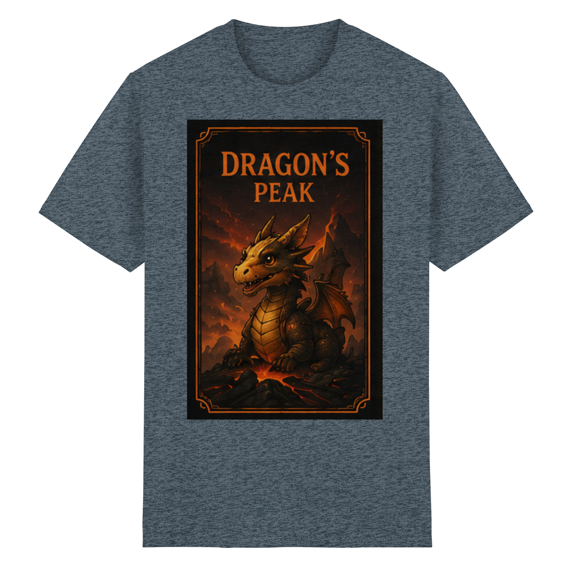 Dragon´s Peak - Heavy Cotton T-Shirt